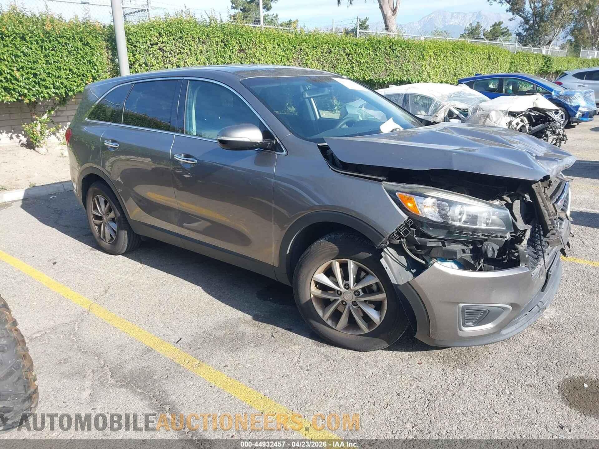 5XYPG4A39GG172610 KIA SORENTO 2016
