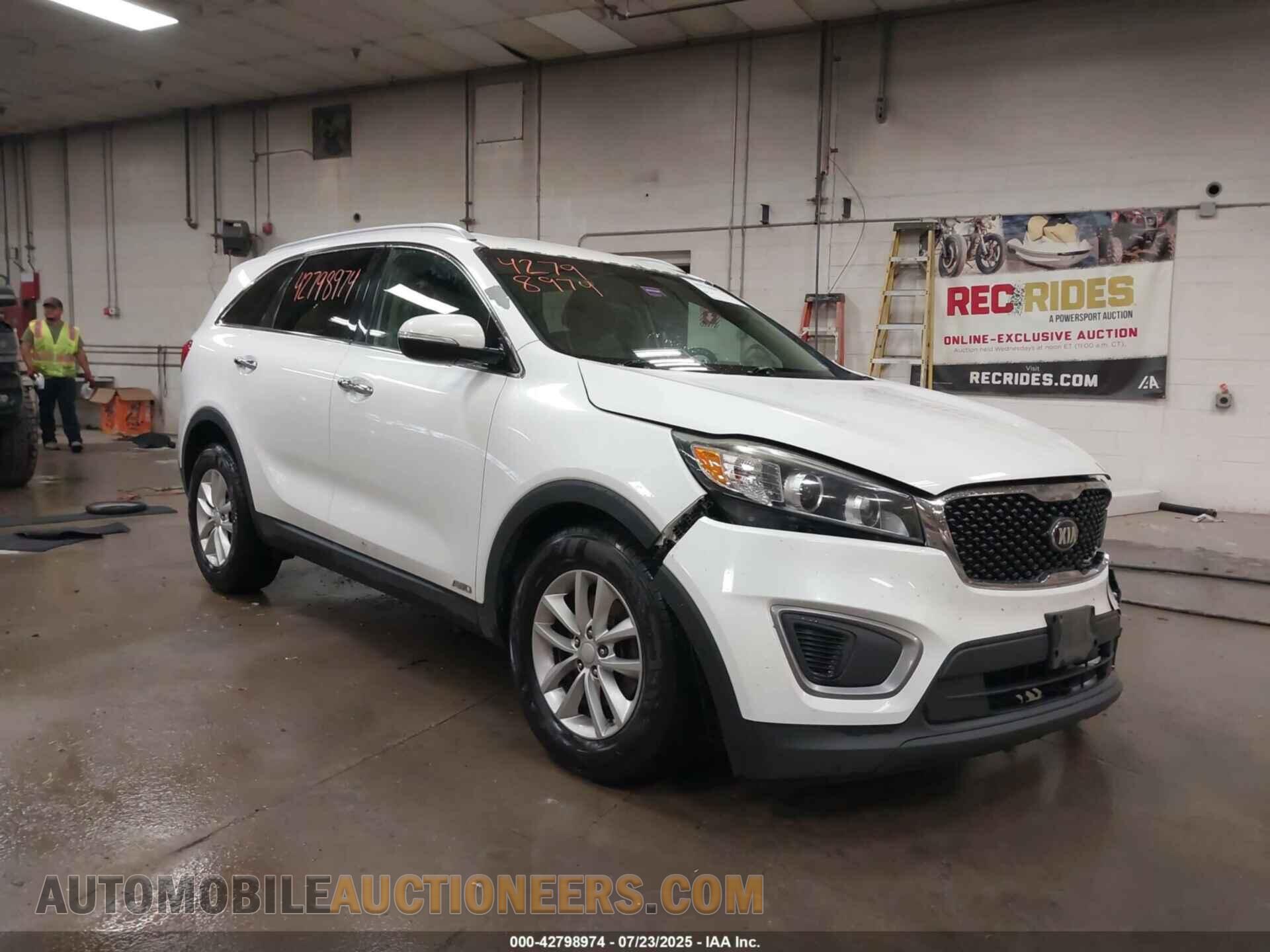 5XYPGDA39GG020035 KIA SORENTO 2016