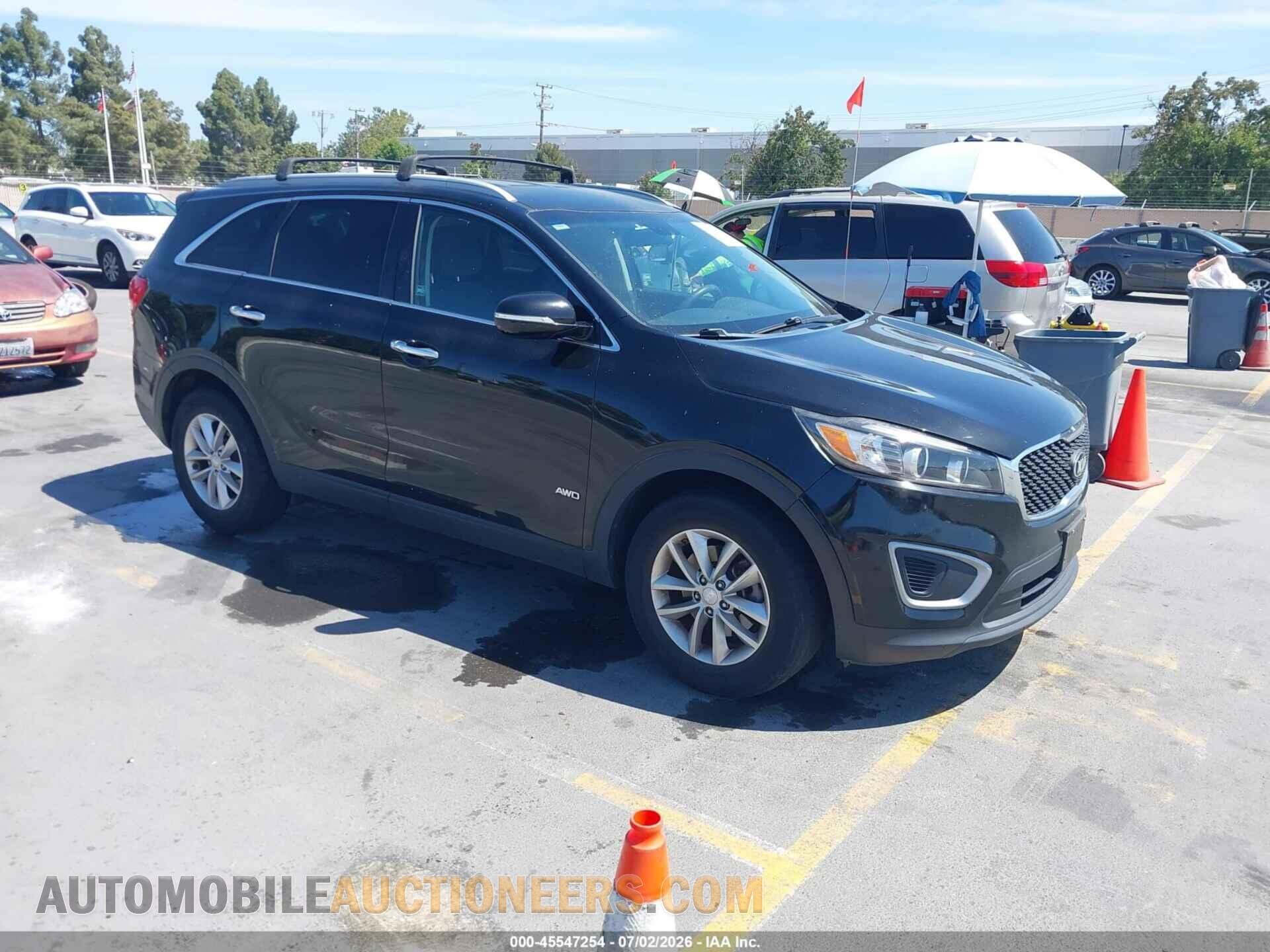 5XYPGDA39GG021007 KIA SORENTO 2016