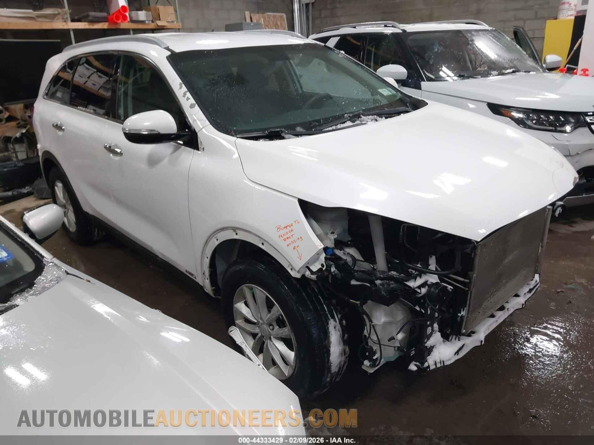 5XYPGDA39GG038938 KIA SORENTO 2016