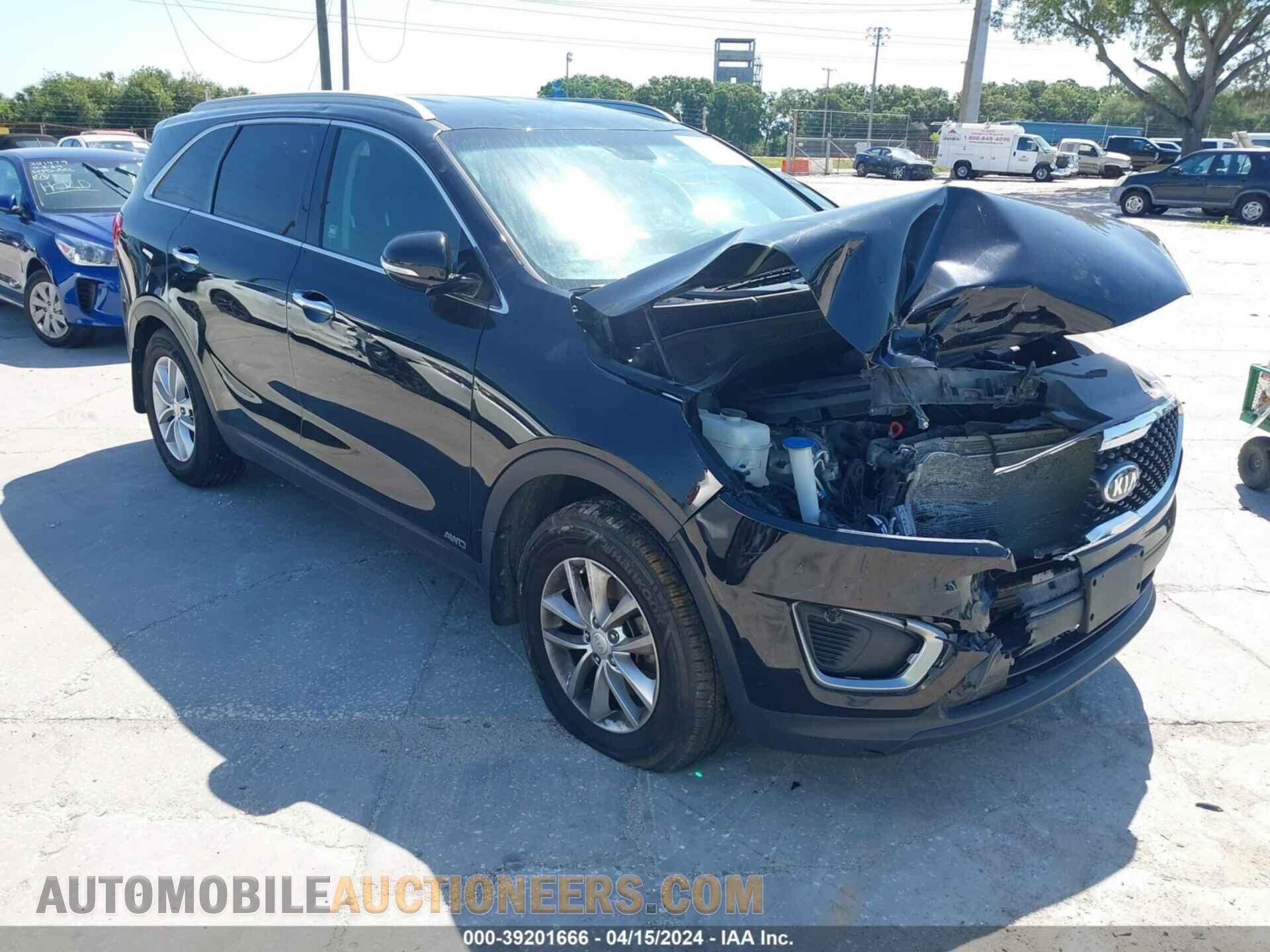 5XYPGDA39GG106073 KIA SORENTO 2016