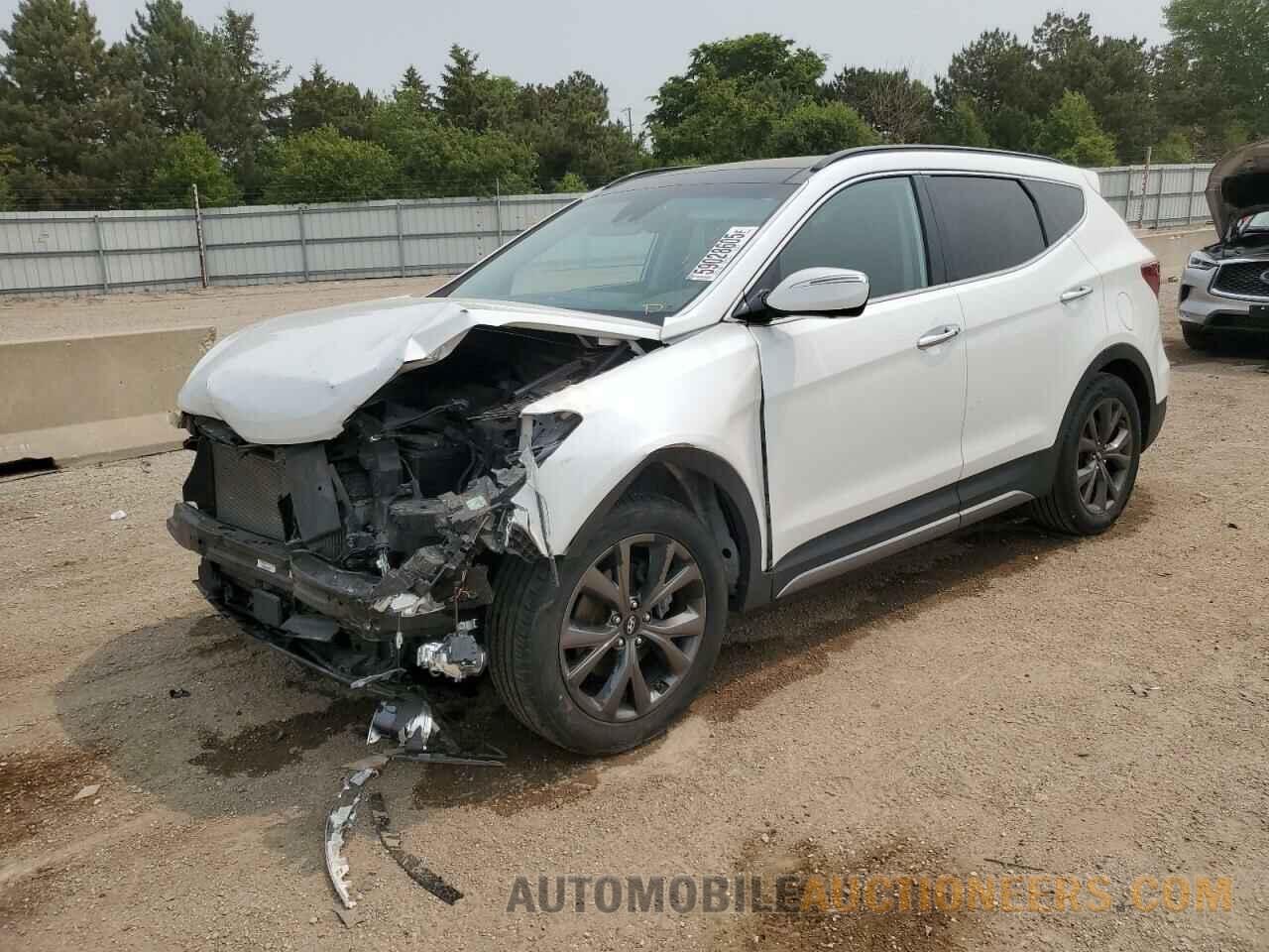 5XYZW4LA4HG460009 HYUNDAI SANTA FE 2017