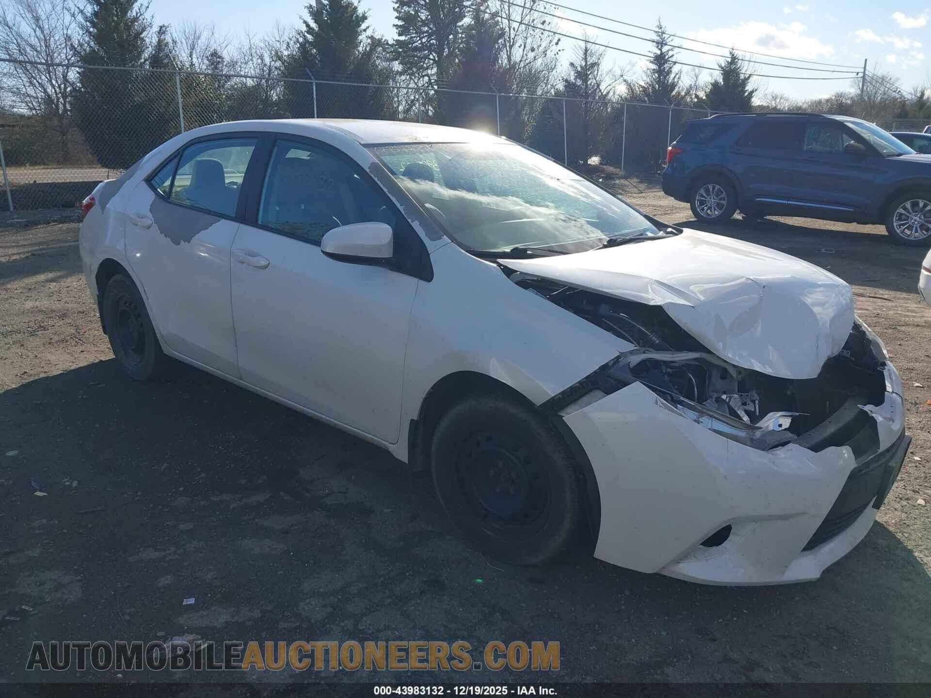 5YFBPRHE4EP142647 TOYOTA COROLLA 2014