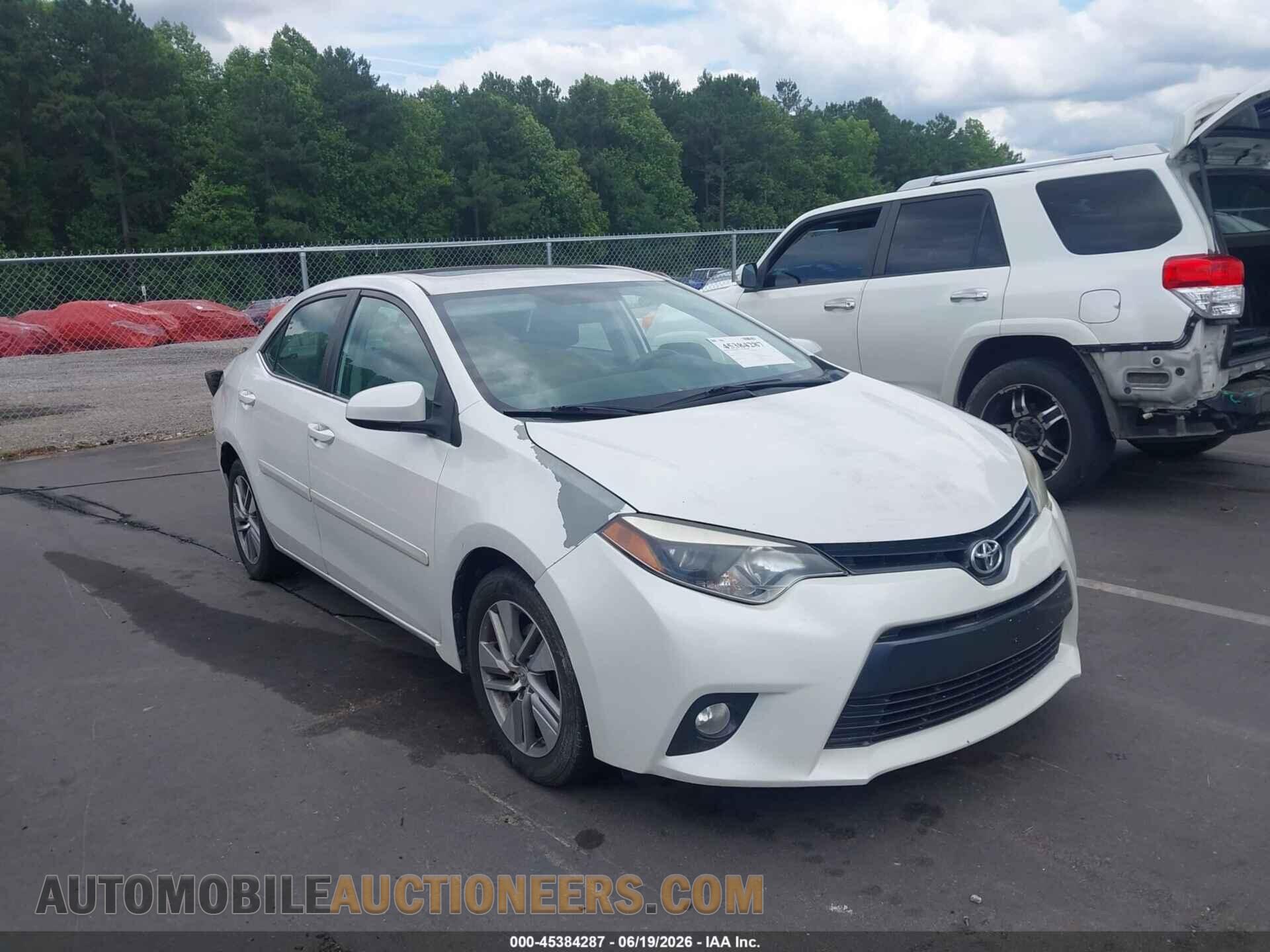 5YFBPRHE4FP192546 TOYOTA COROLLA 2015