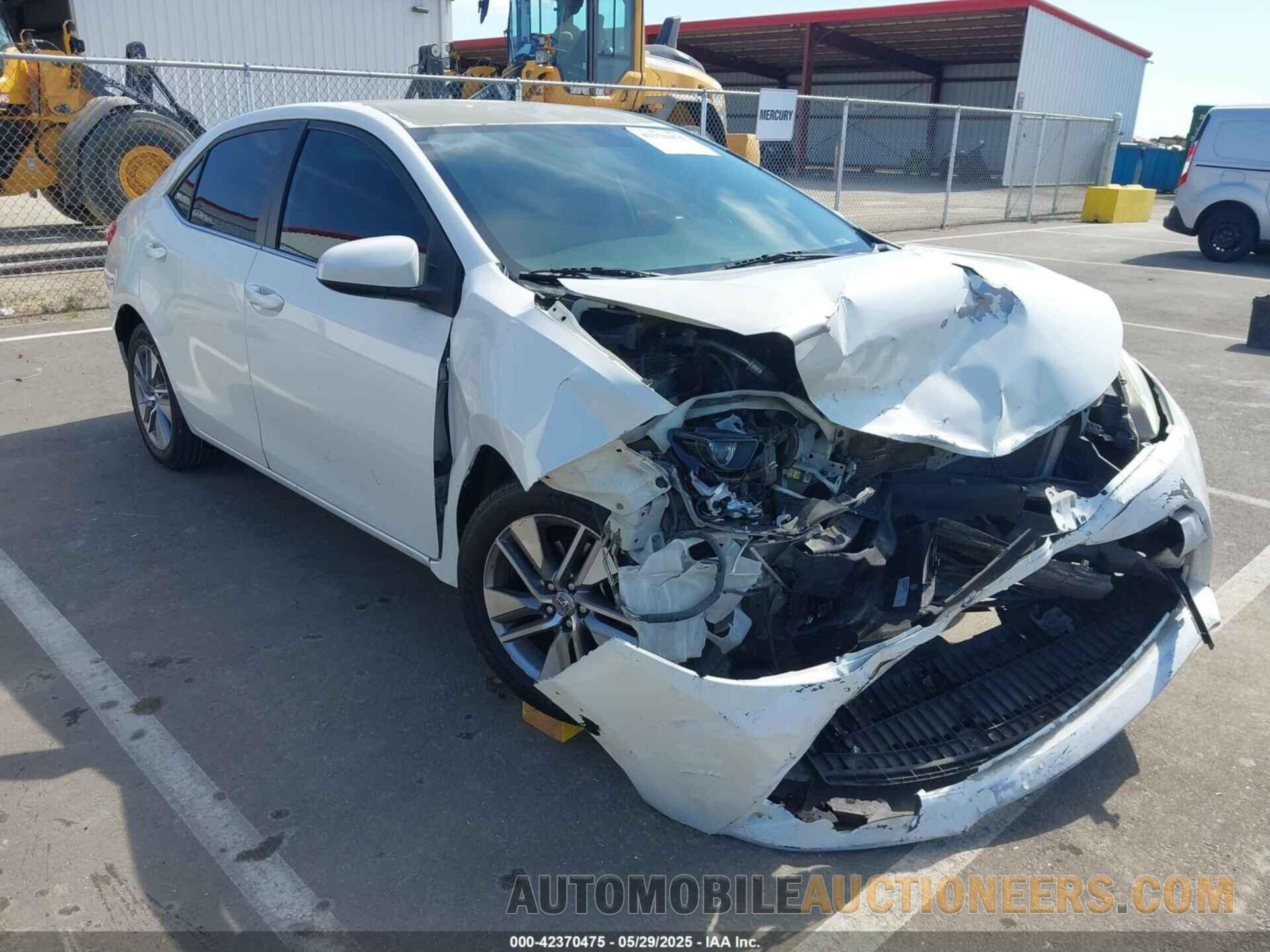 5YFBPRHEXEP116330 TOYOTA COROLLA 2014