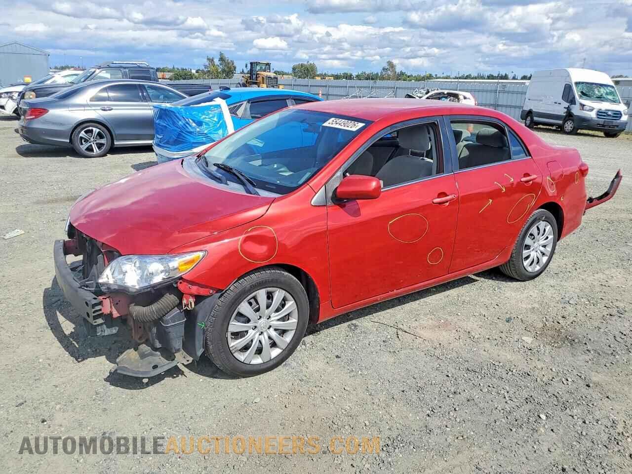 5YFBU4EE2DP123643 TOYOTA COROLLA 2013