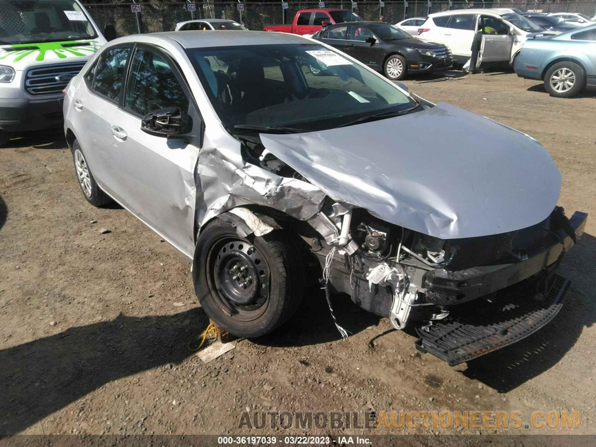 5YFBURHE1KP941158 TOYOTA COROLLA 2019