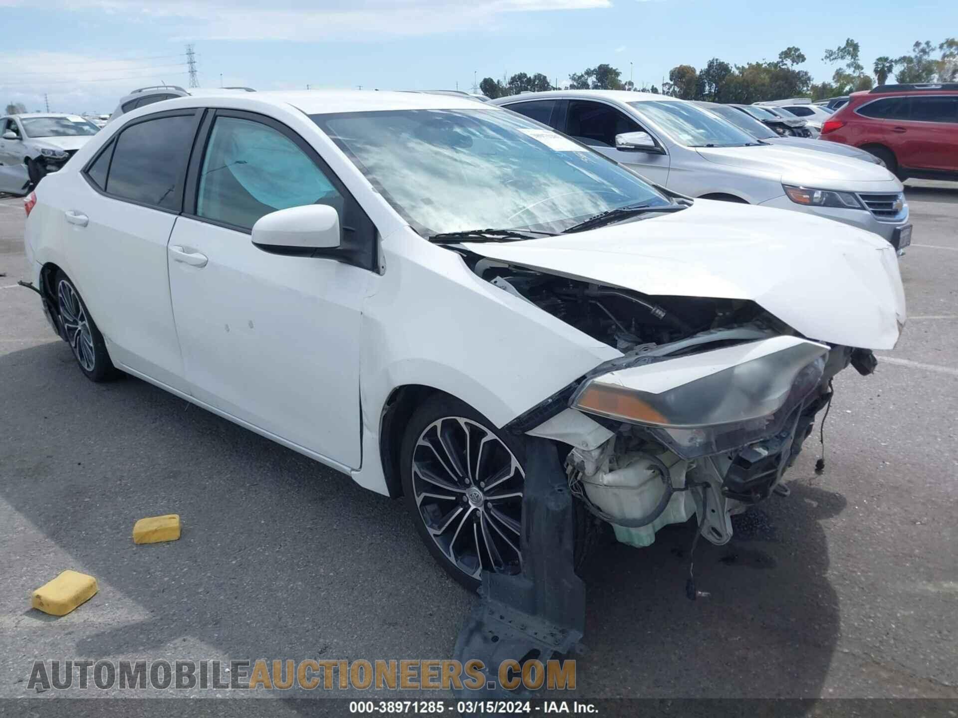 5YFBURHE3FP281663 TOYOTA COROLLA 2015
