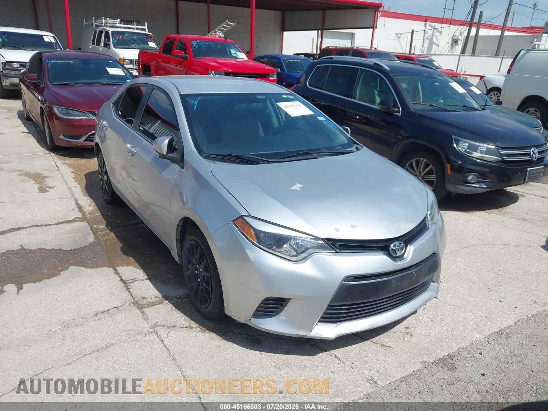 5YFBURHE4FP363370 TOYOTA COROLLA 2015