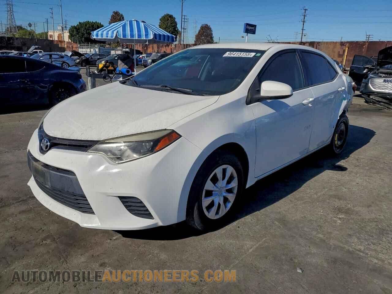 5YFBURHE4GP405604 TOYOTA COROLLA 2016