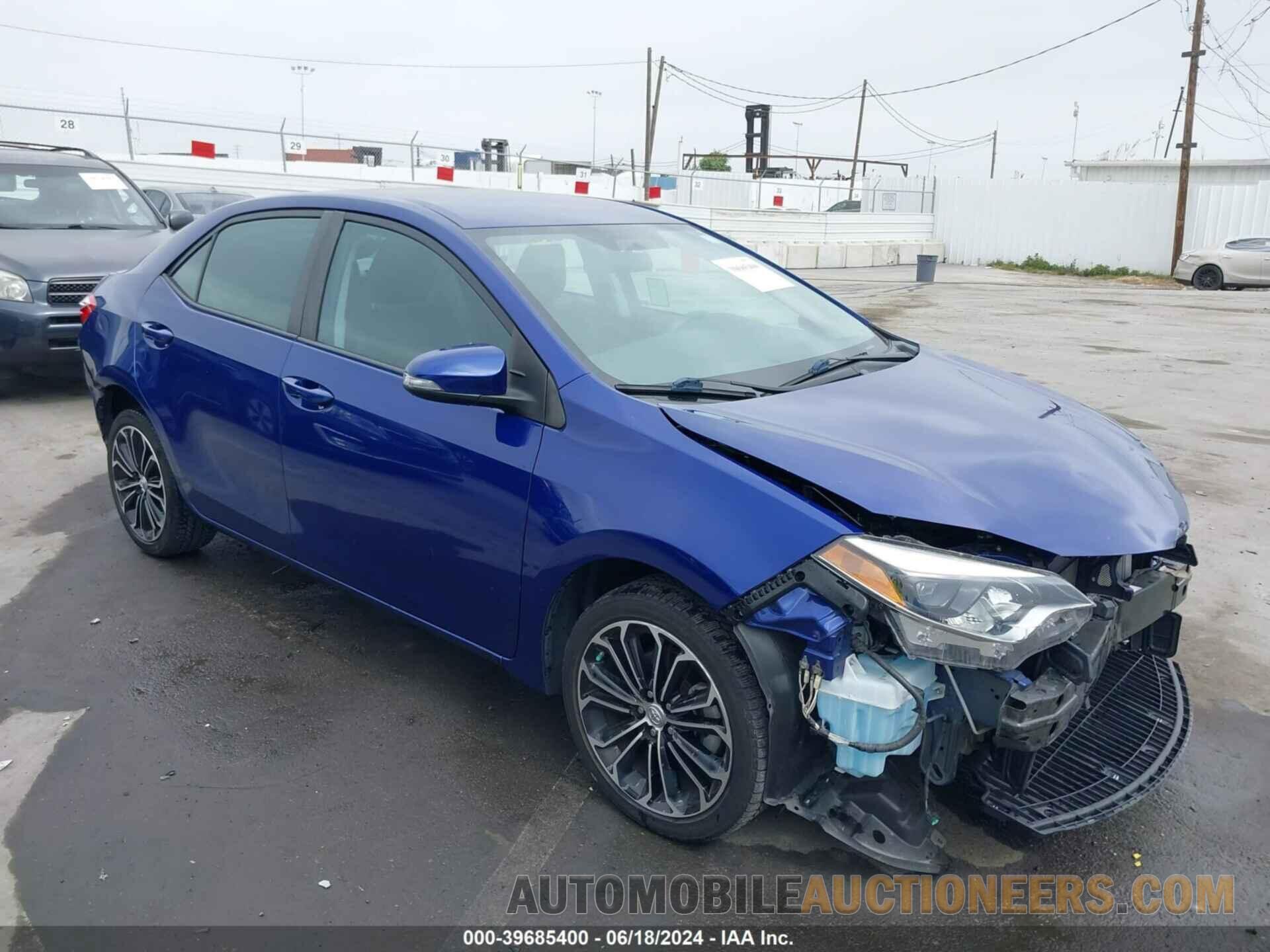5YFBURHE6GP507499 TOYOTA COROLLA 2016