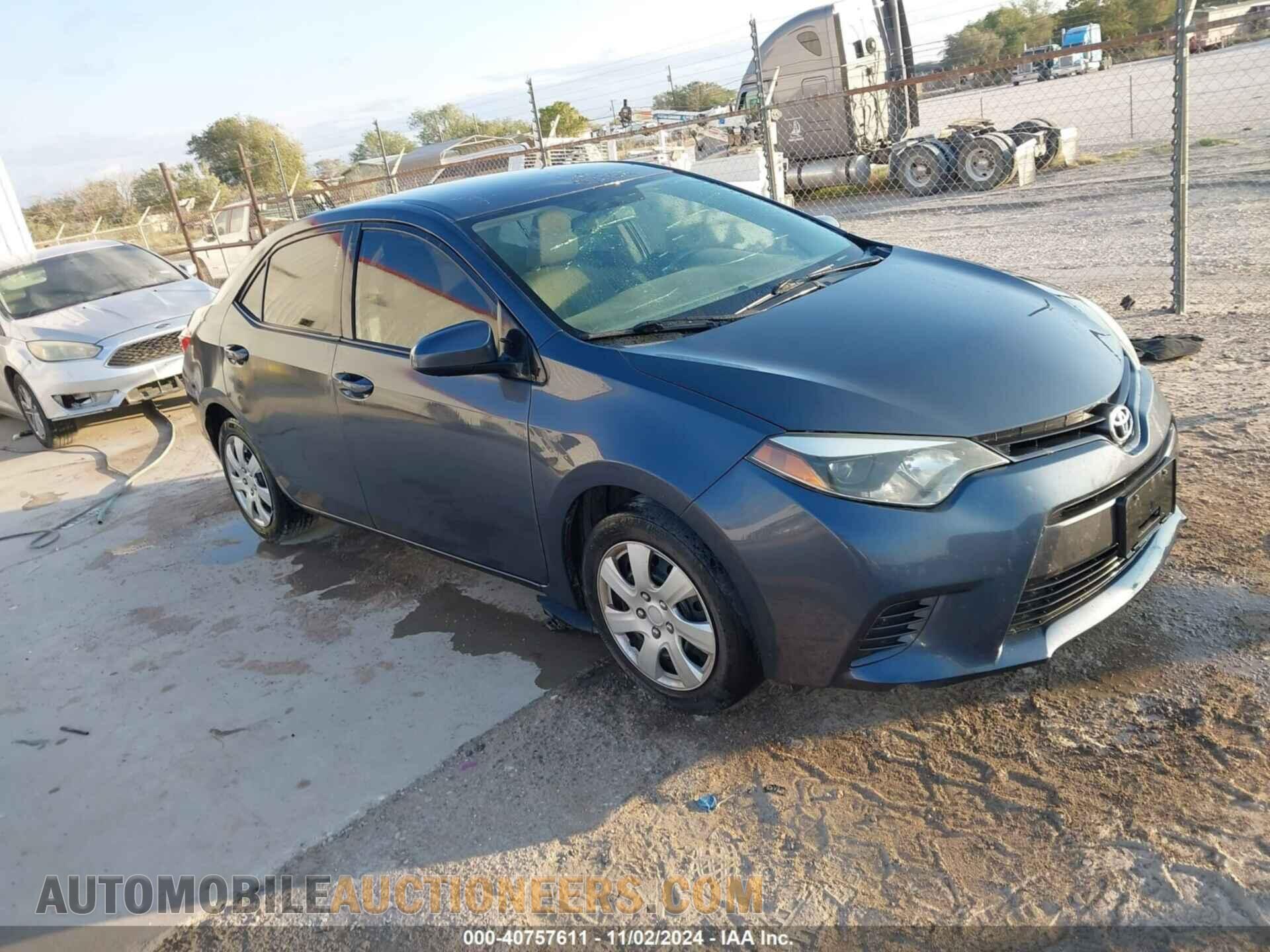 5YFBURHEXFP300385 TOYOTA COROLLA 2015