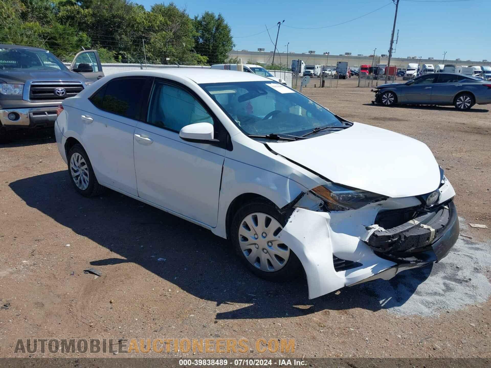 5YFBURHEXJP780596 TOYOTA COROLLA 2018