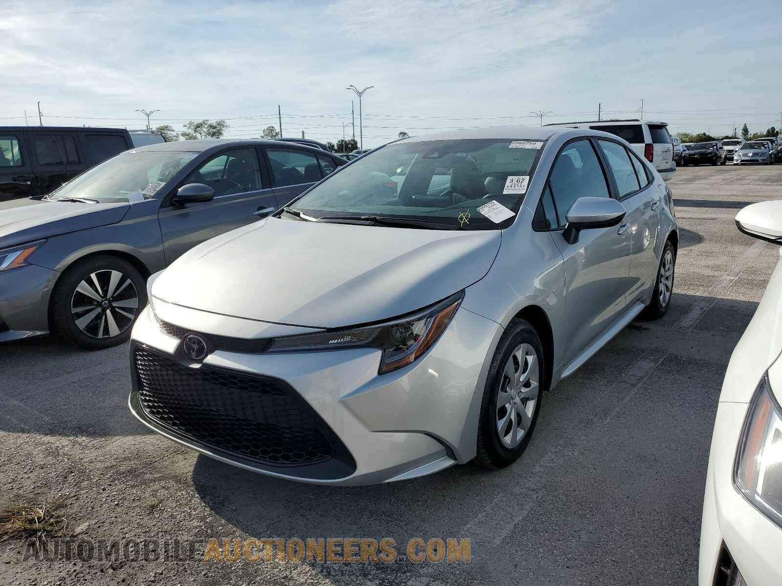 5YFEPMAE4MP188049 Toyota Corolla LE 2021
