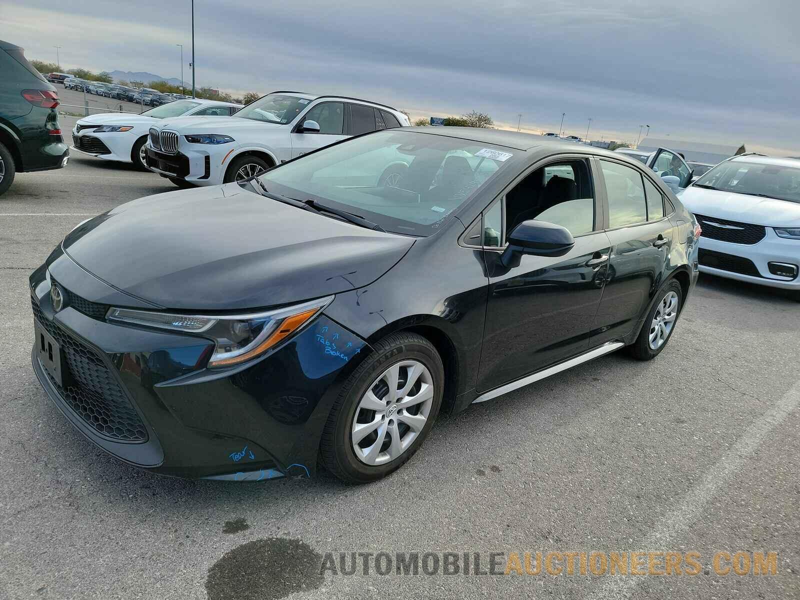 5YFEPMAE8MP193061 Toyota Corolla LE 2021