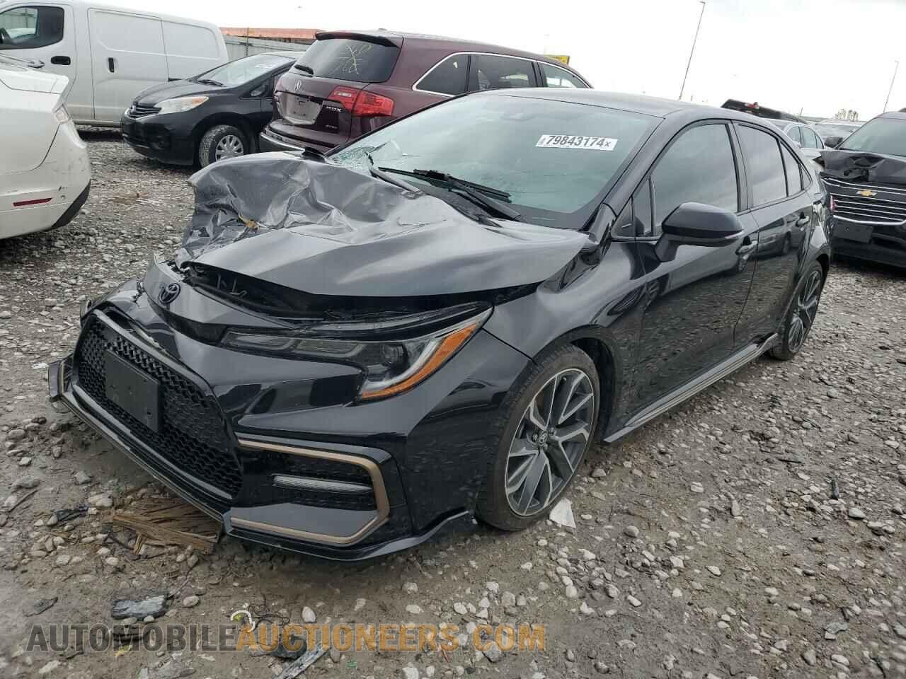 5YFM4MCE0MP077175 TOYOTA COROLLA 2021