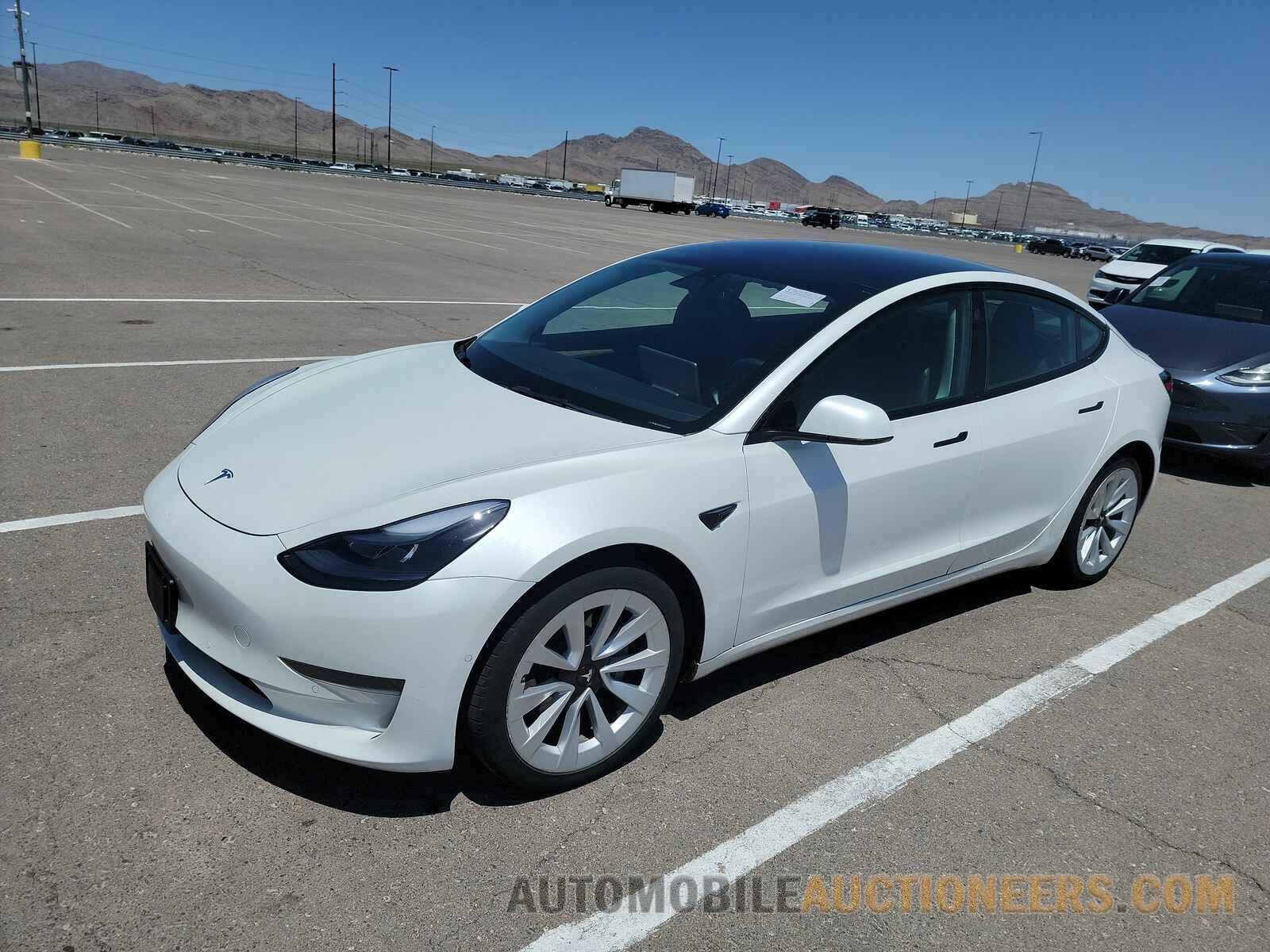 5YJ3E1EA2NF144597 Tesla Model 3 2022