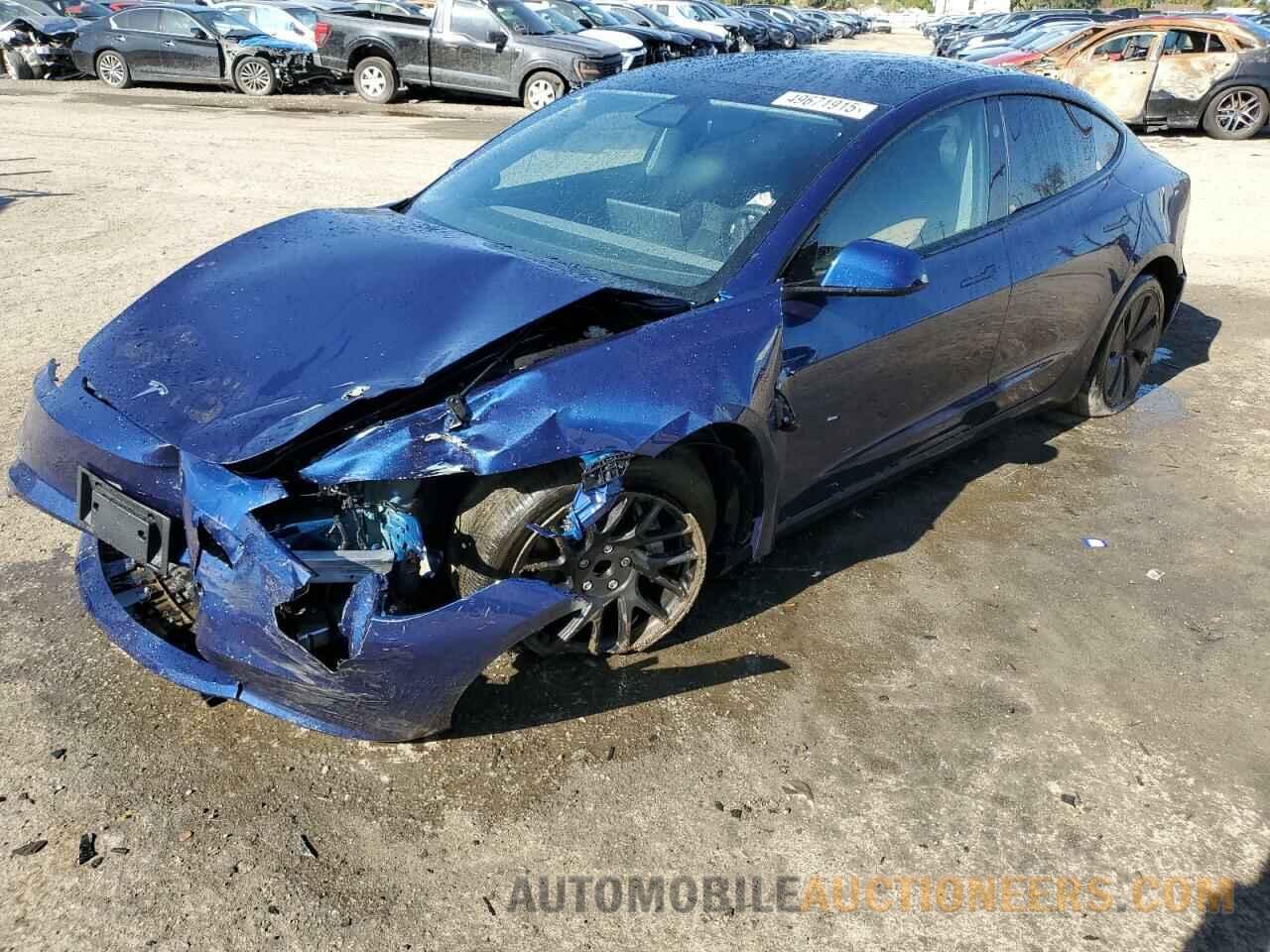 5YJ3E1EA3RF746320 TESLA MODEL 3 2024