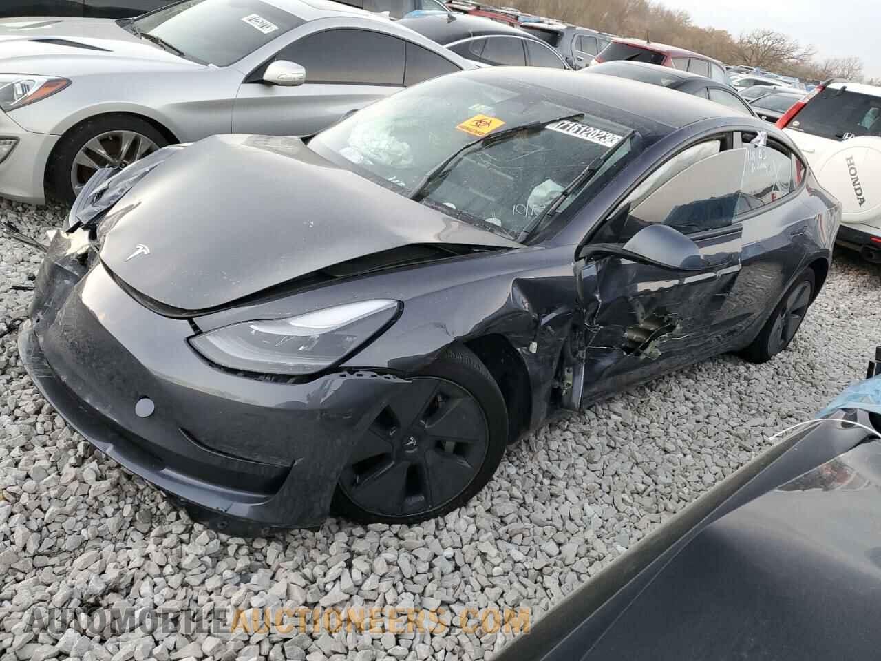 5YJ3E1EA4MF093473 TESLA MODEL 3 2021