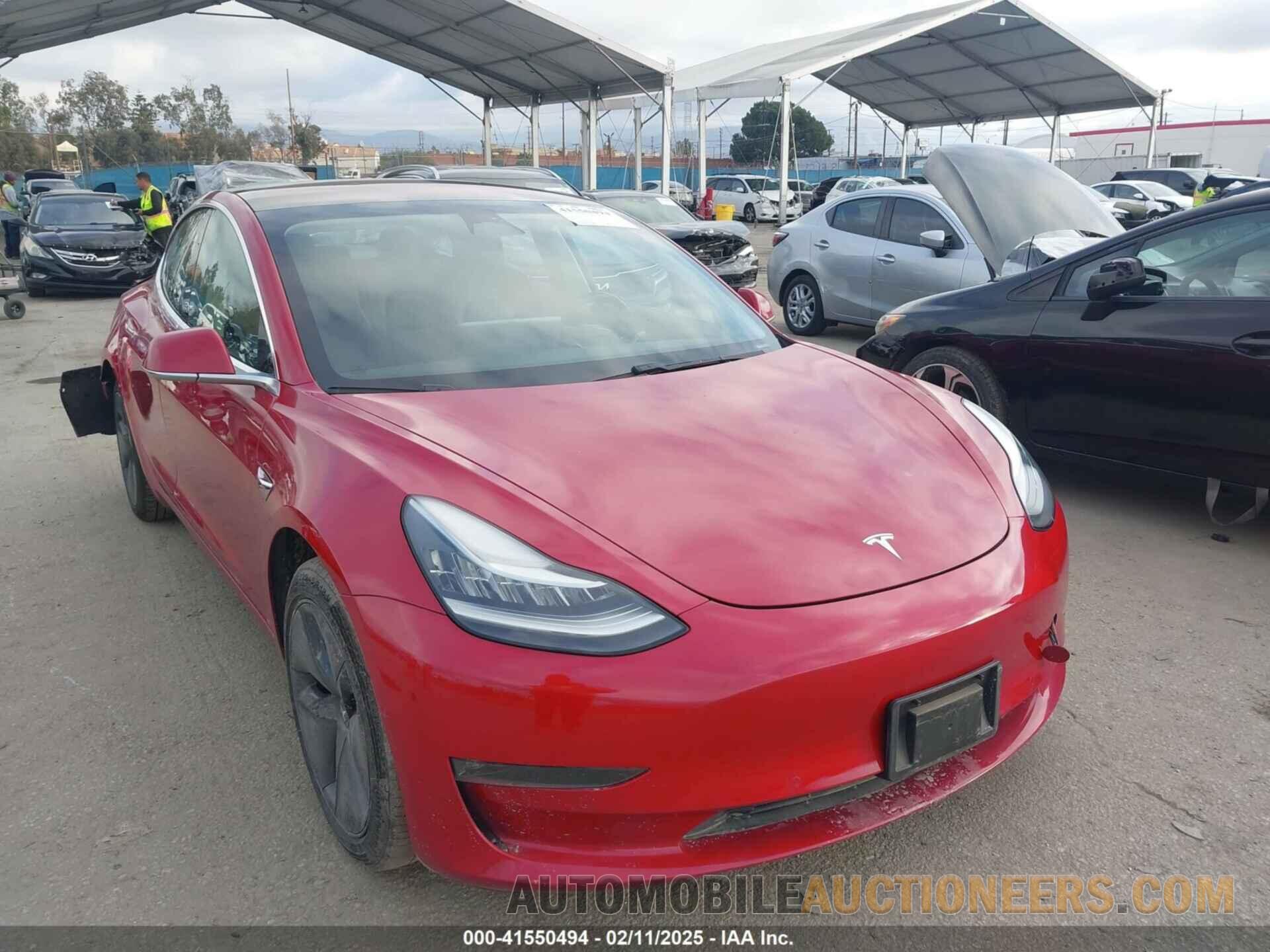 5YJ3E1EA5JF038218 TESLA MODEL 3 2018