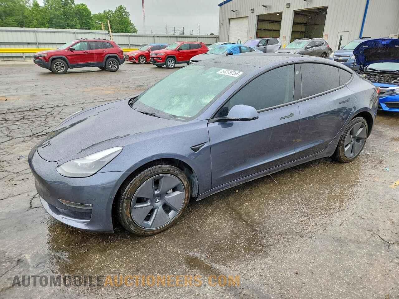 5YJ3E1EB5NF123767 TESLA MODEL 3 2022