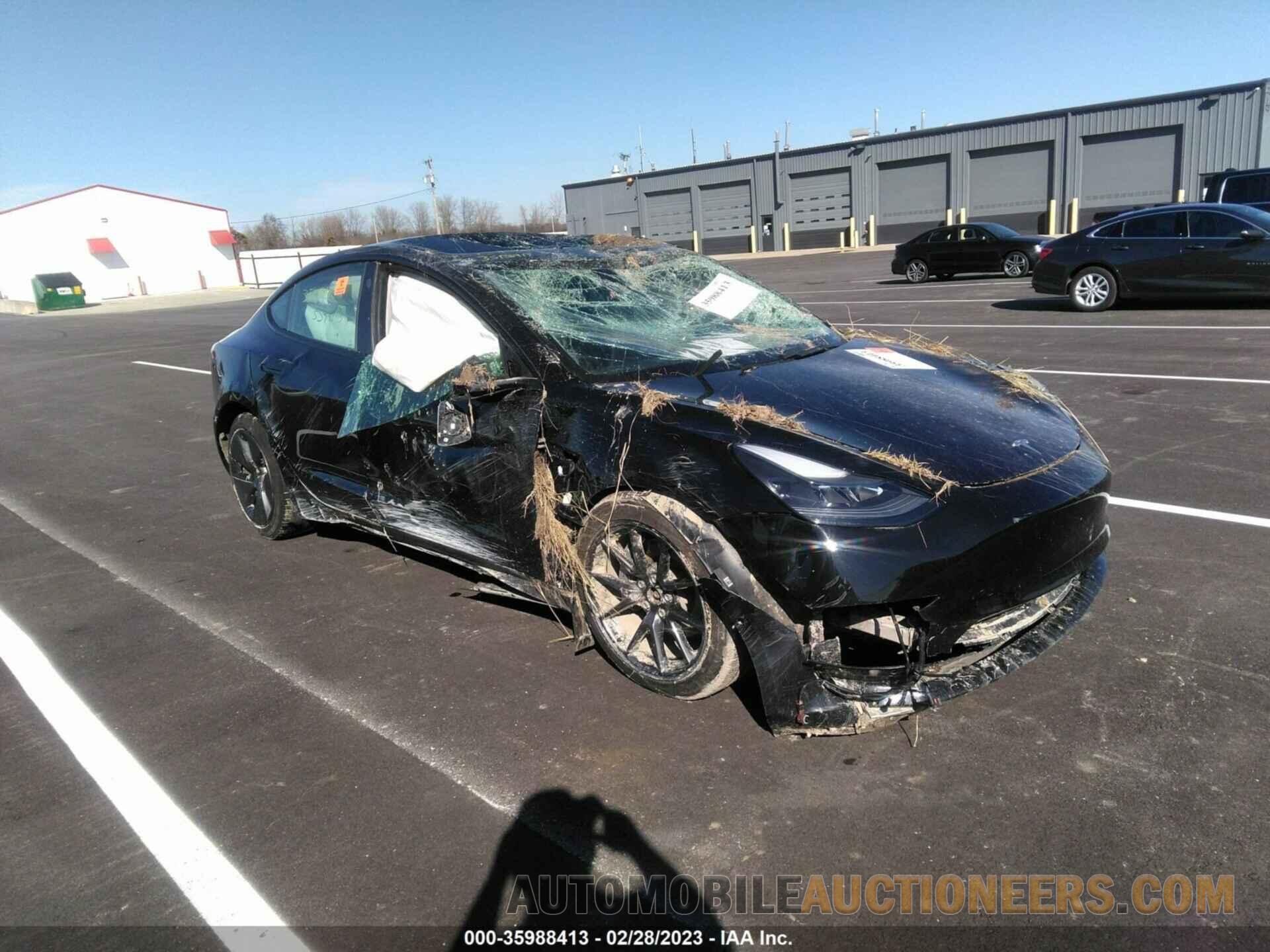 5YJ3E1EB6MF992599 TESLA MODEL 3 2021