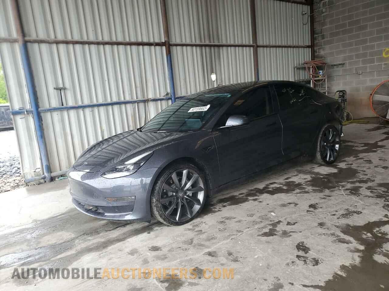 5YJ3E1EB6NF123700 TESLA MODEL 3 2022