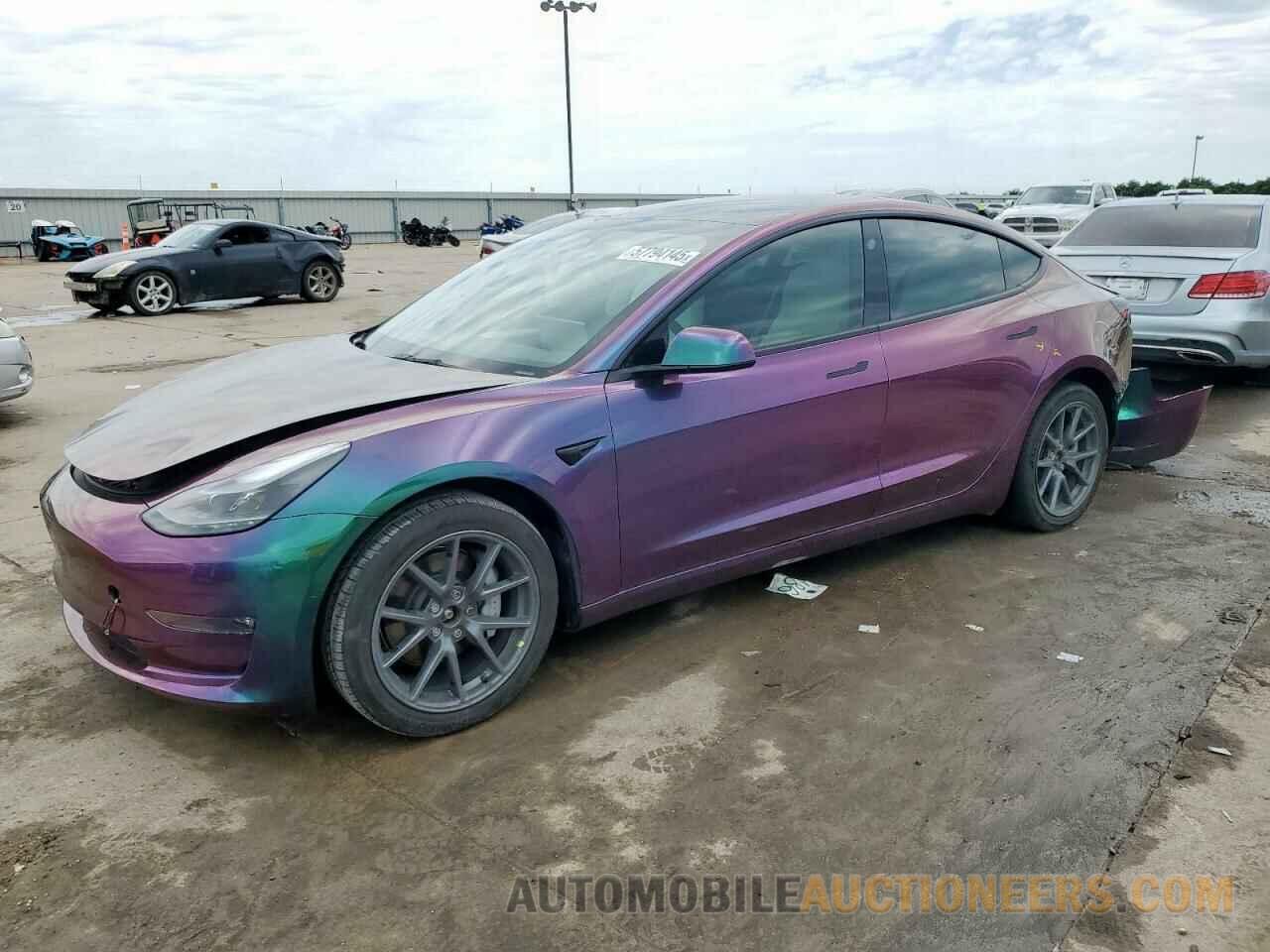 5YJ3E1EB6NF255114 TESLA MODEL 3 2022