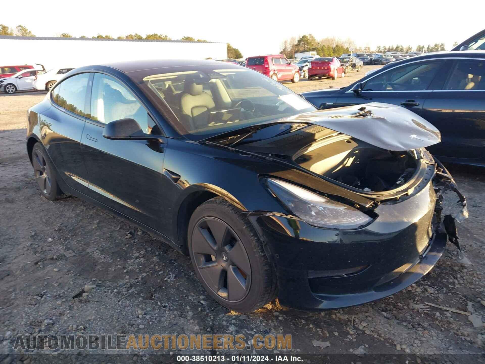5YJ3E1EBXMF060227 TESLA MODEL 3 2021