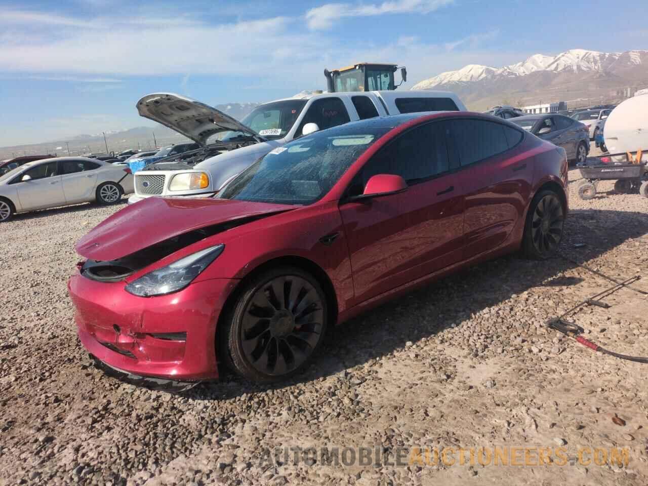 5YJ3E1EC2MF091948 TESLA MODEL 3 2021