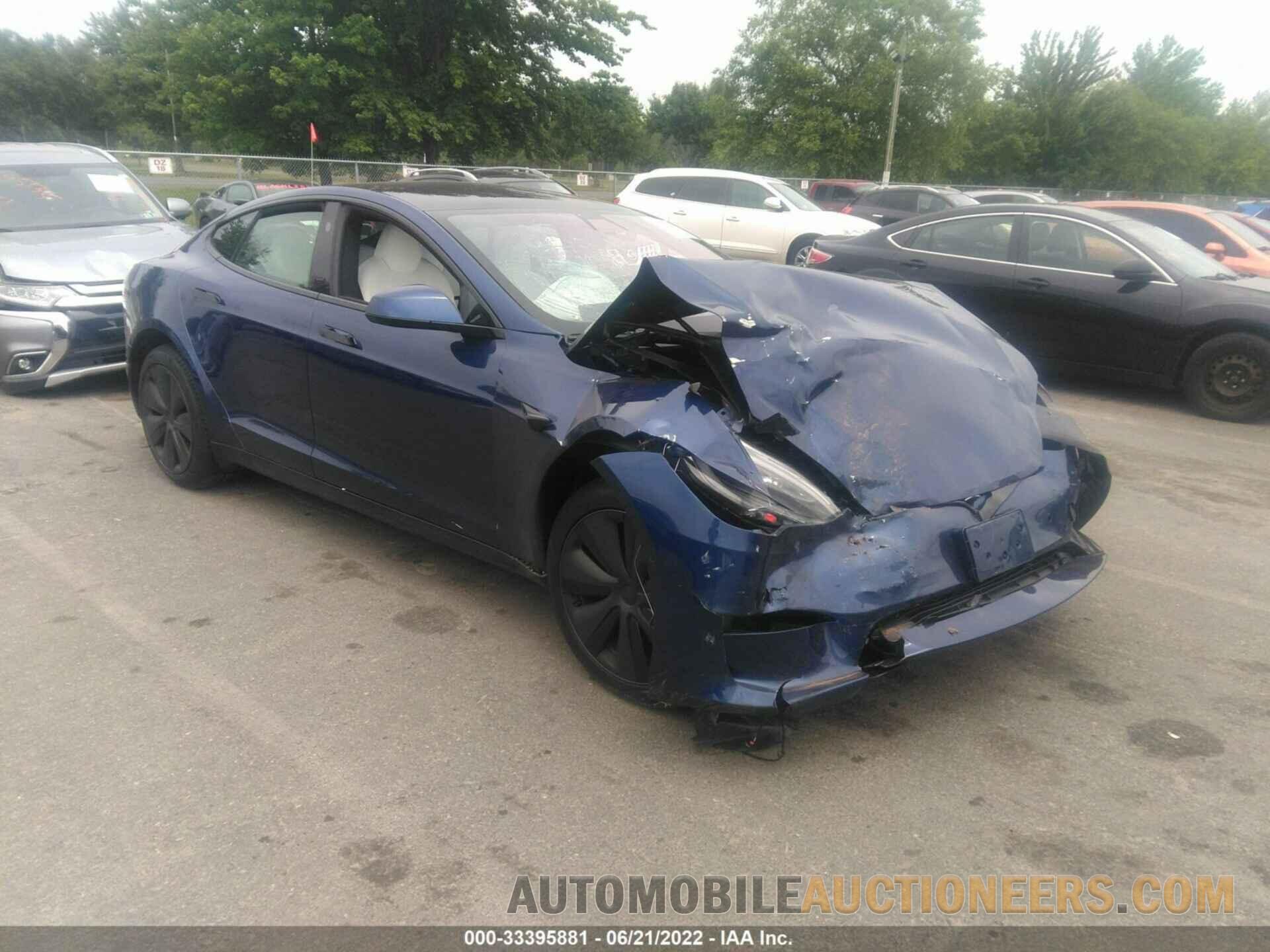 5YJSA1E55NF467066 TESLA MODEL S 2022