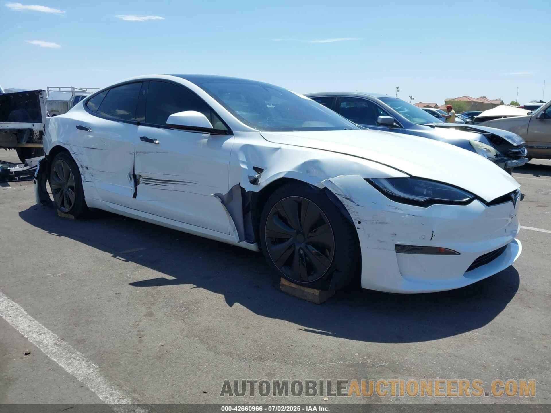 5YJSA1E55NF486538 TESLA MODEL S 2022