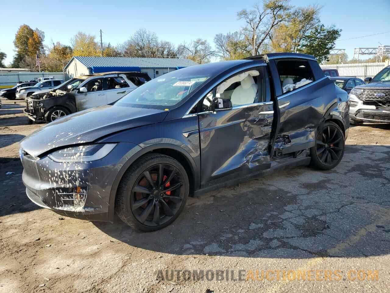 5YJXCBE44MF324718 TESLA MODEL X 2021