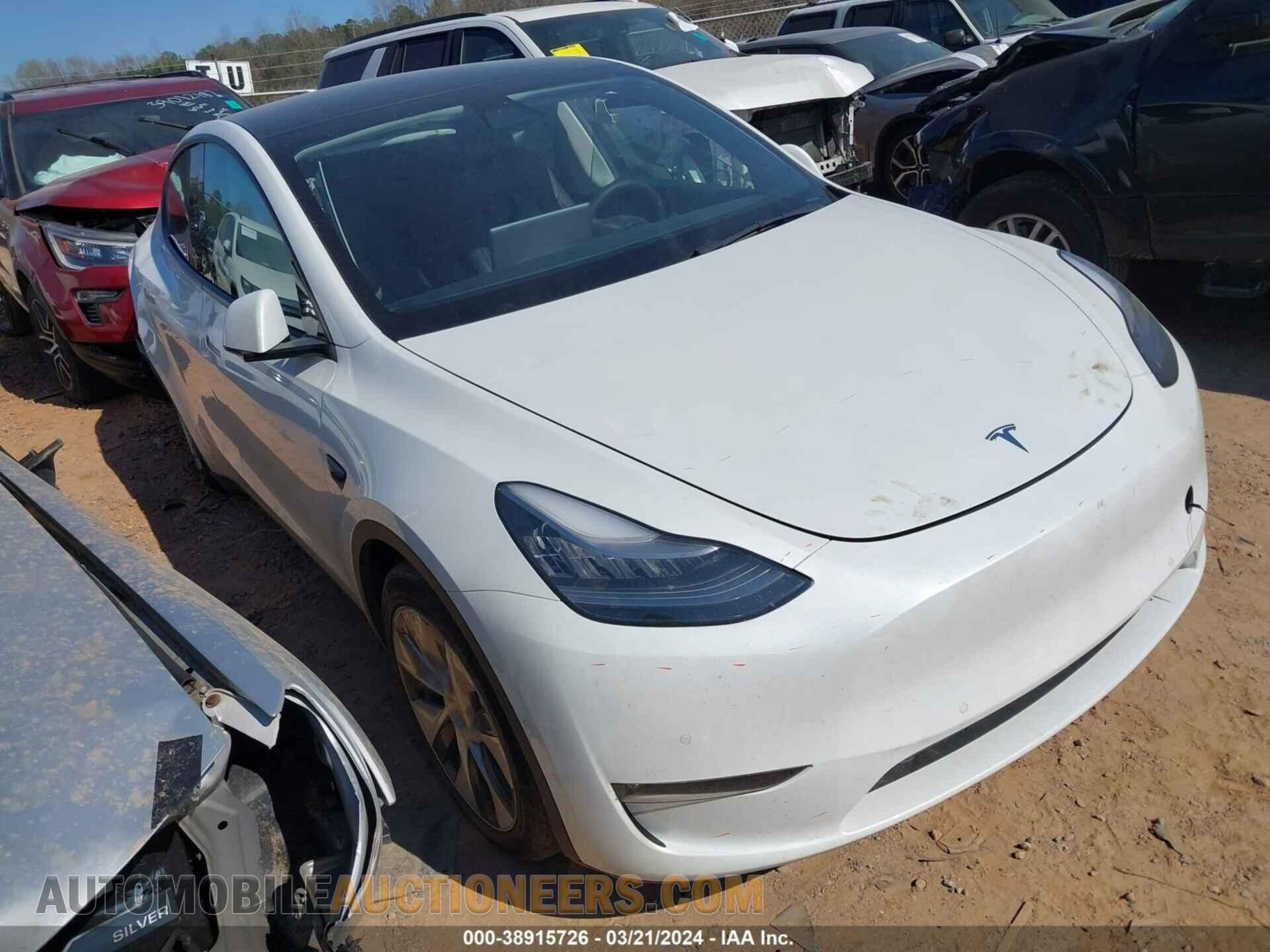 5YJYGDEDXMF106982 TESLA MODEL Y 2021