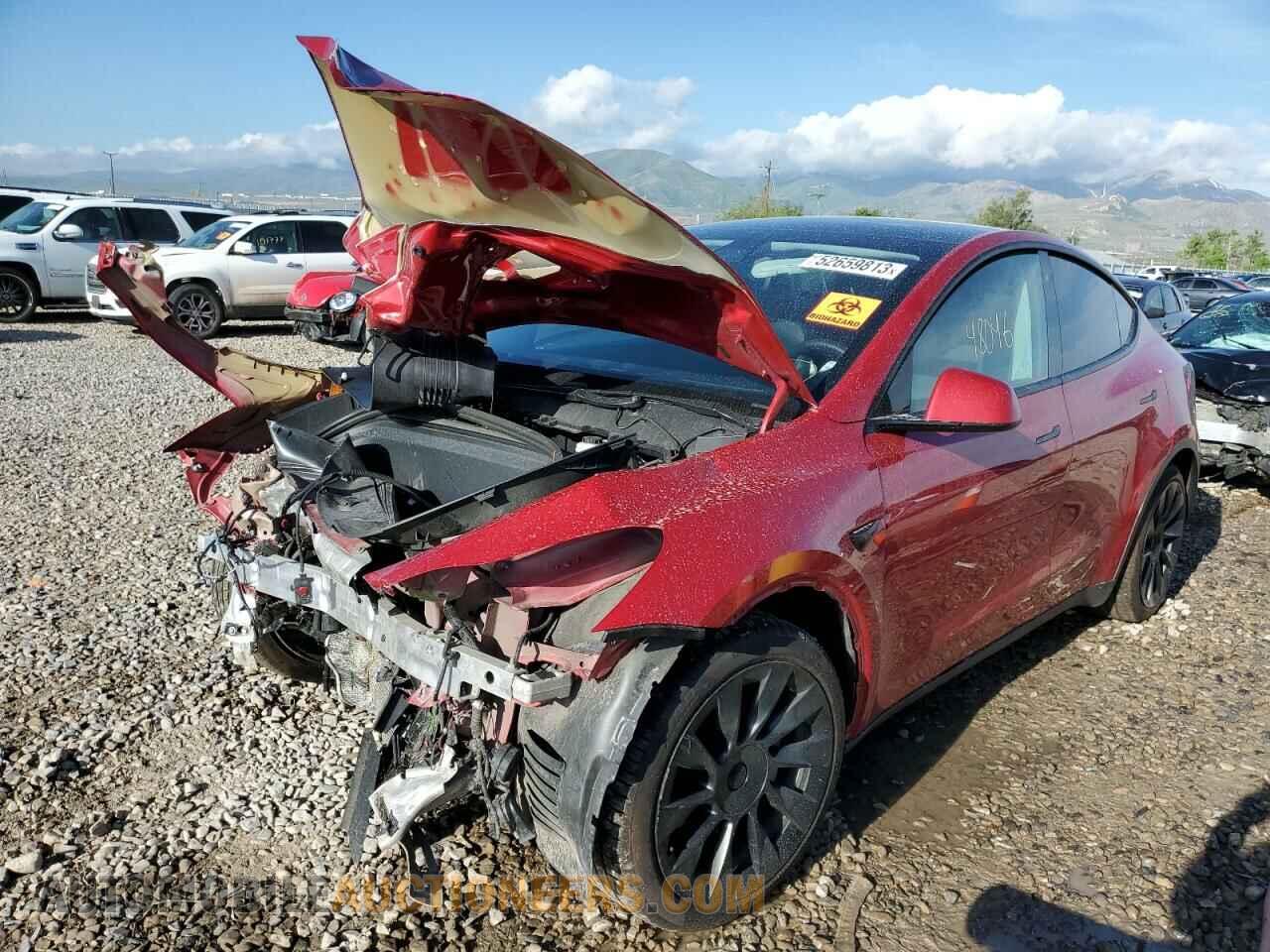 5YJYGDEE1LF045643 TESLA MODEL Y 2020