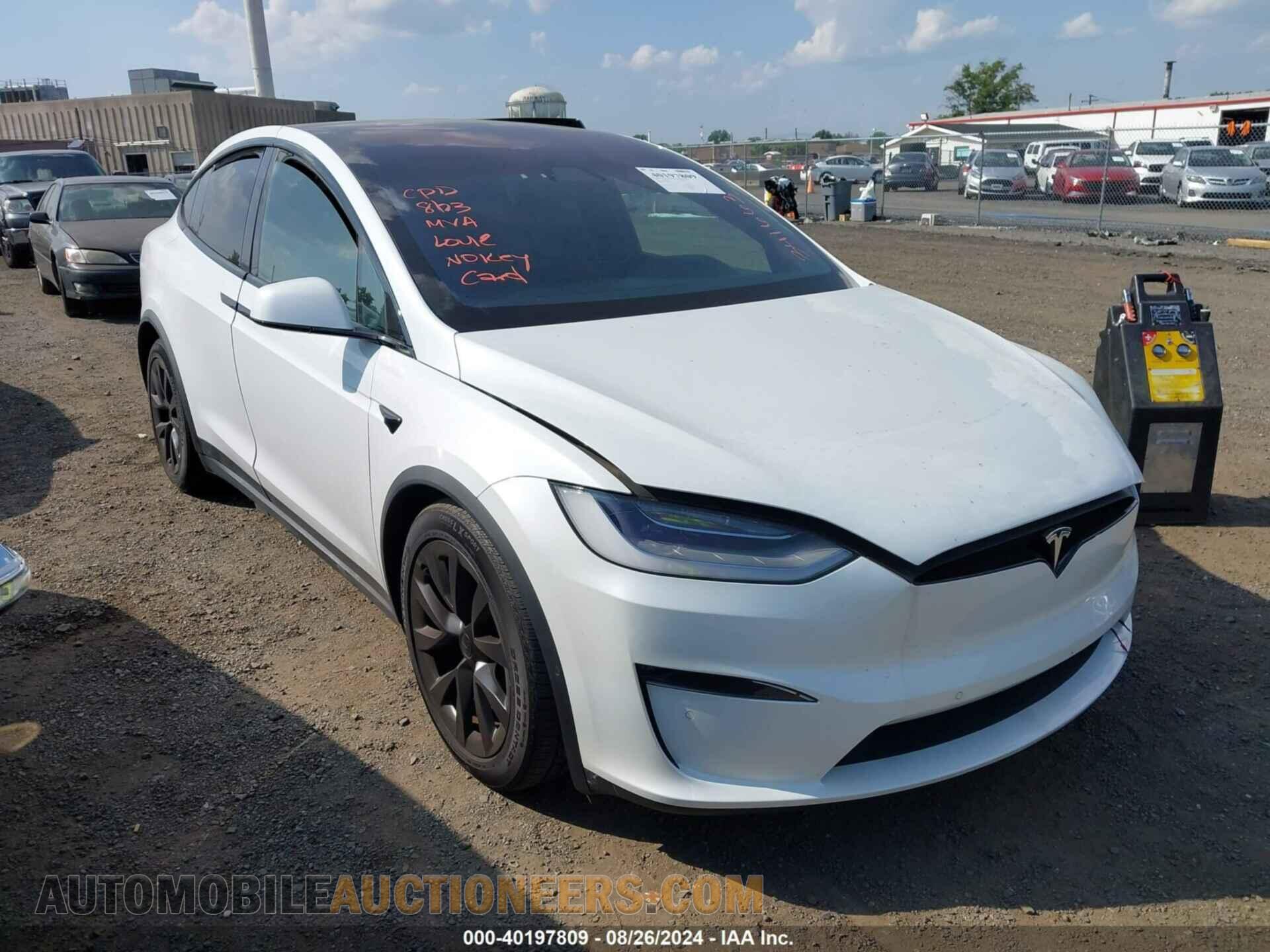 7SAXCDE51NF341663 TESLA MODEL X 2022