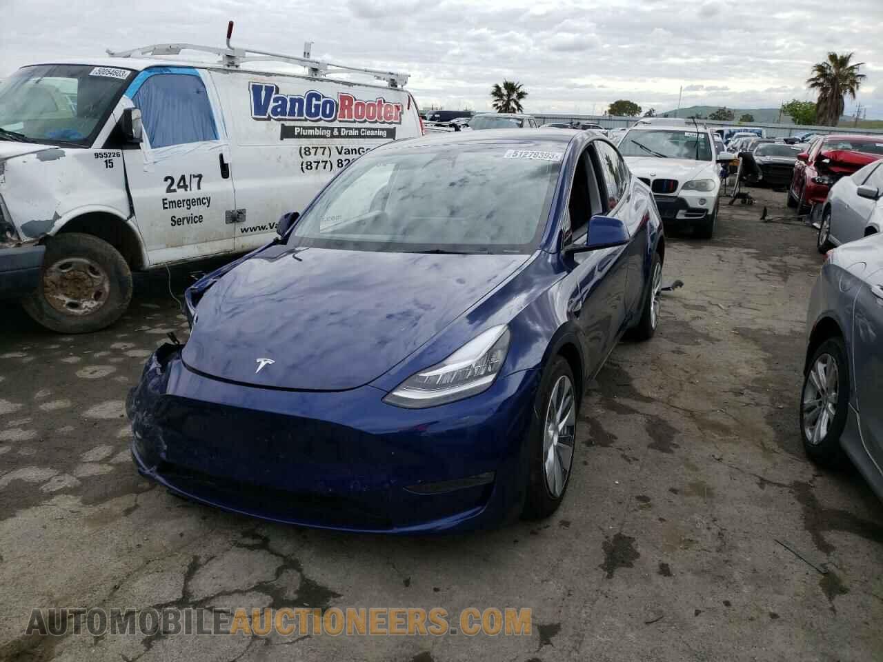 7SAYGAEE4NF487580 TESLA MODEL Y 2022