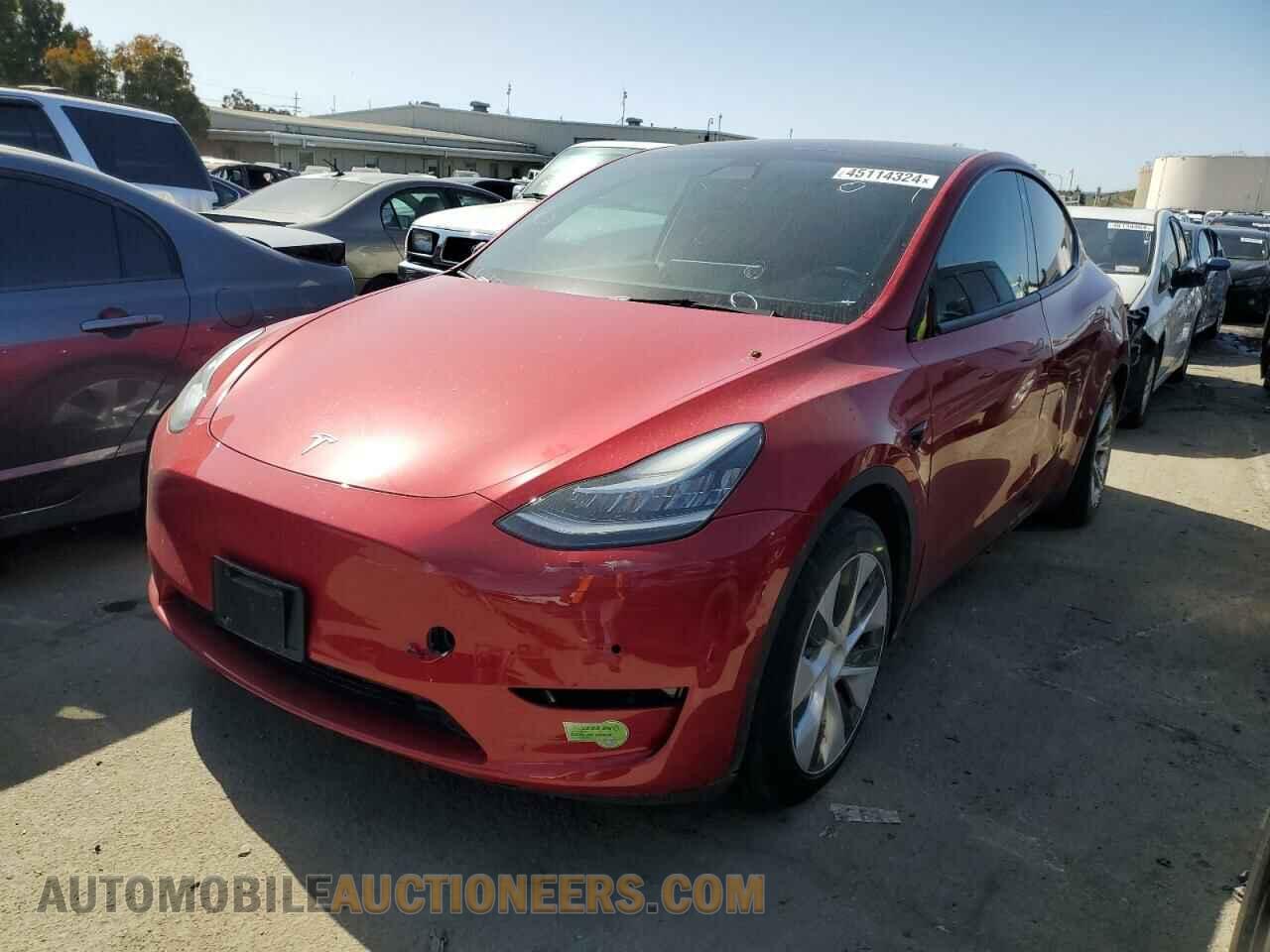 7SAYGAEE8NF401607 TESLA MODEL Y 2022
