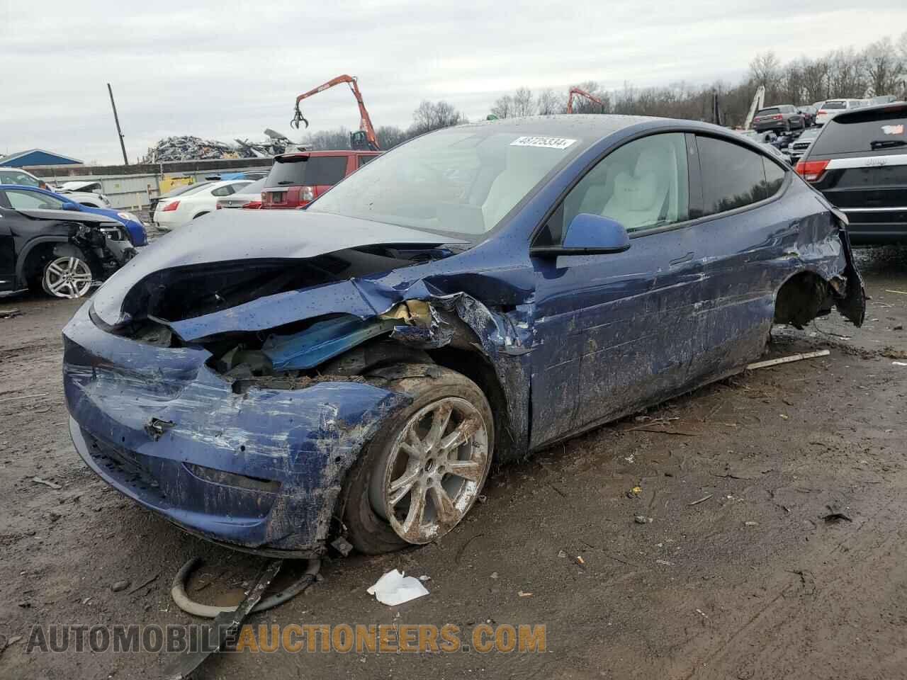 7SAYGDEE0NF310686 TESLA MODEL Y 2022