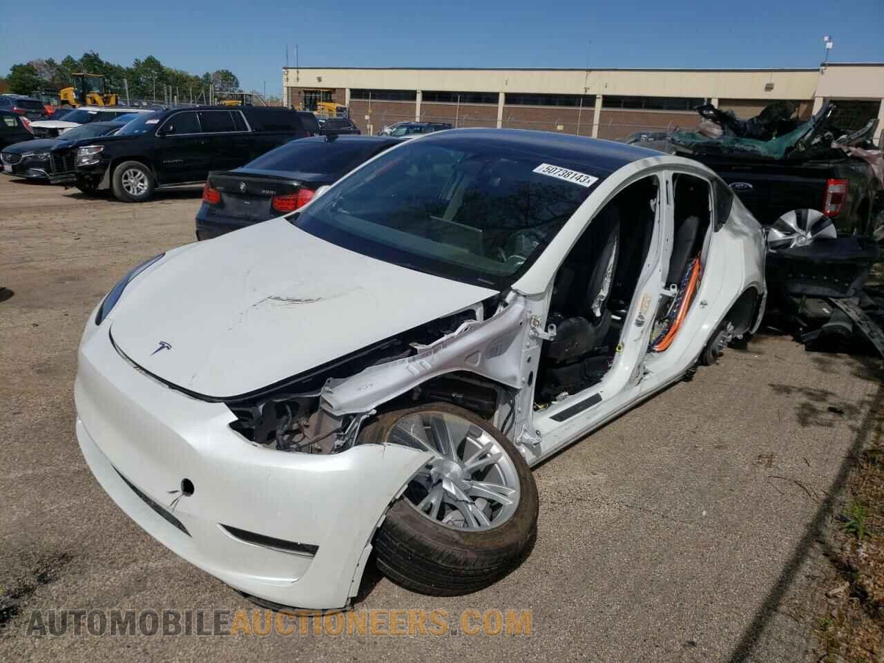 7SAYGDEE1NF440136 TESLA MODEL Y 2022