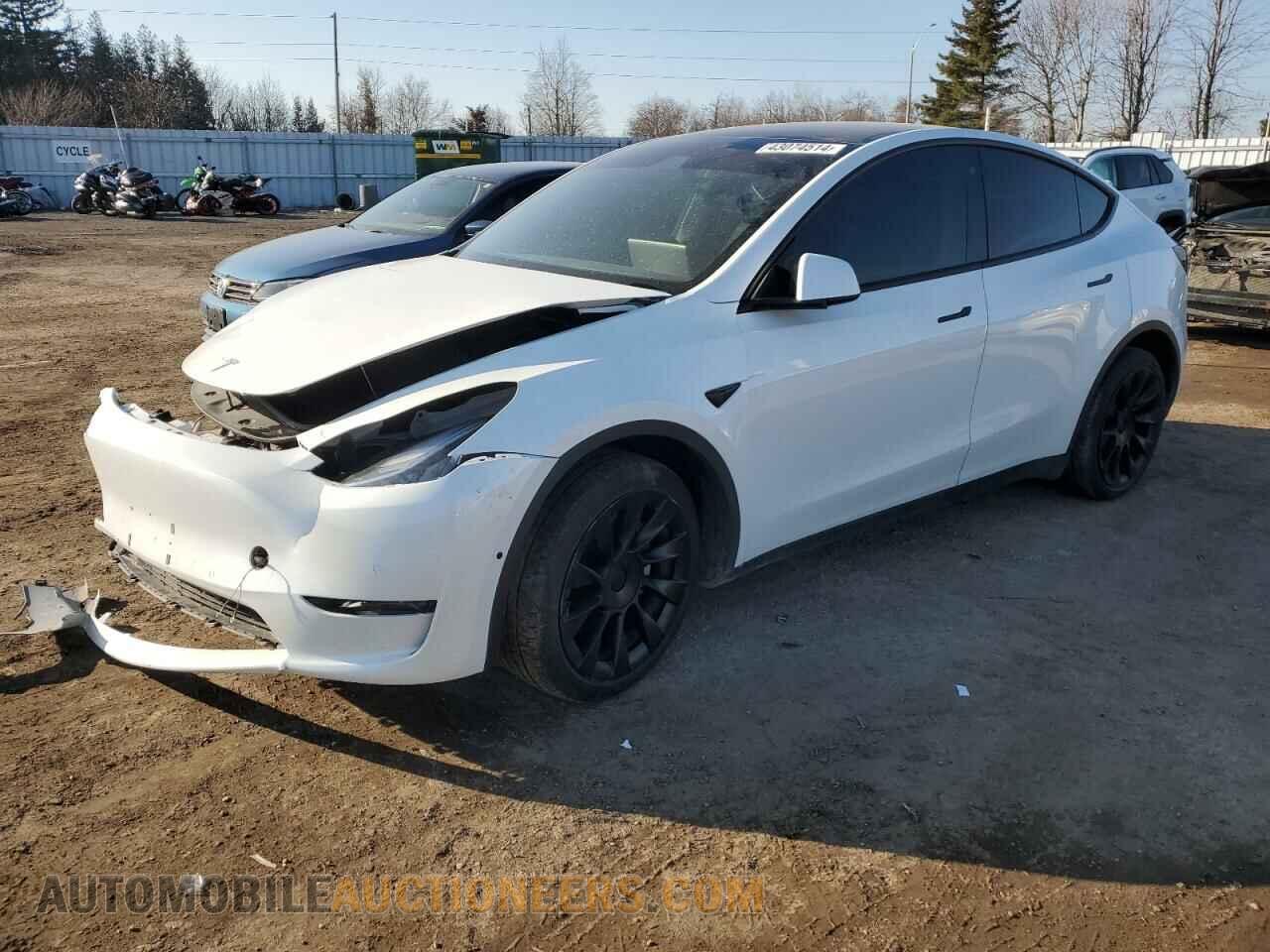 7SAYGDEE2NF449671 TESLA MODEL Y 2022
