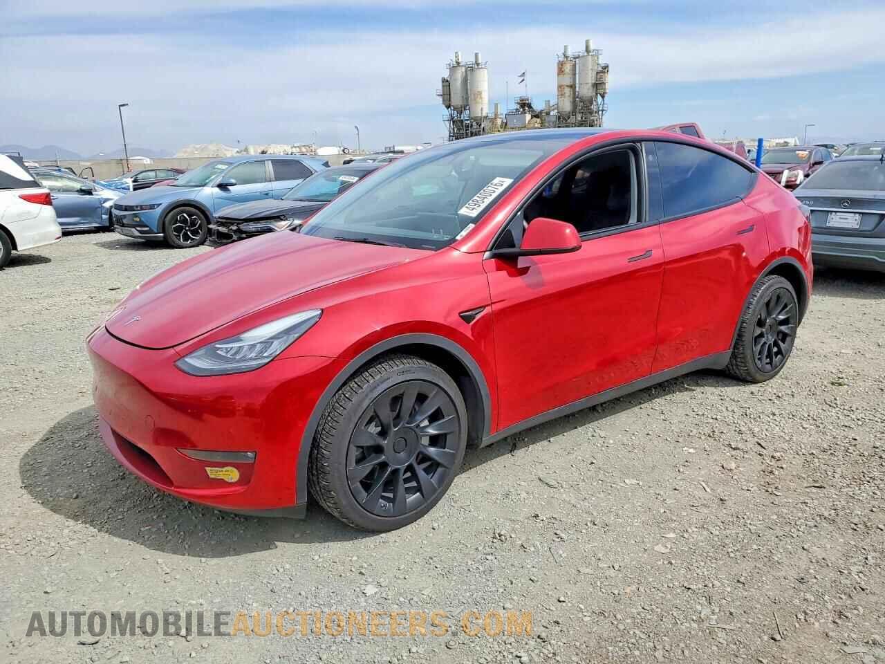 7SAYGDEE2NF481827 TESLA MODEL Y 2022