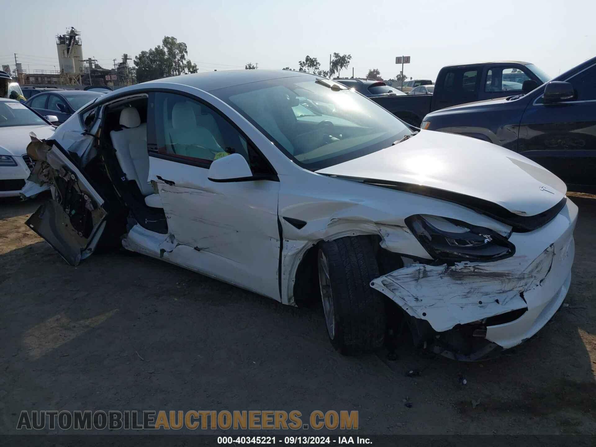 7SAYGDEE2NF549334 TESLA MODEL Y 2022