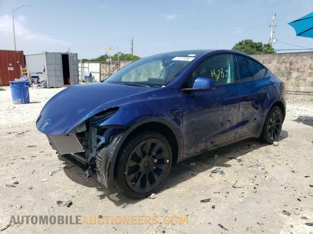 7SAYGDEE4NF480243 TESLA MODEL Y 2022