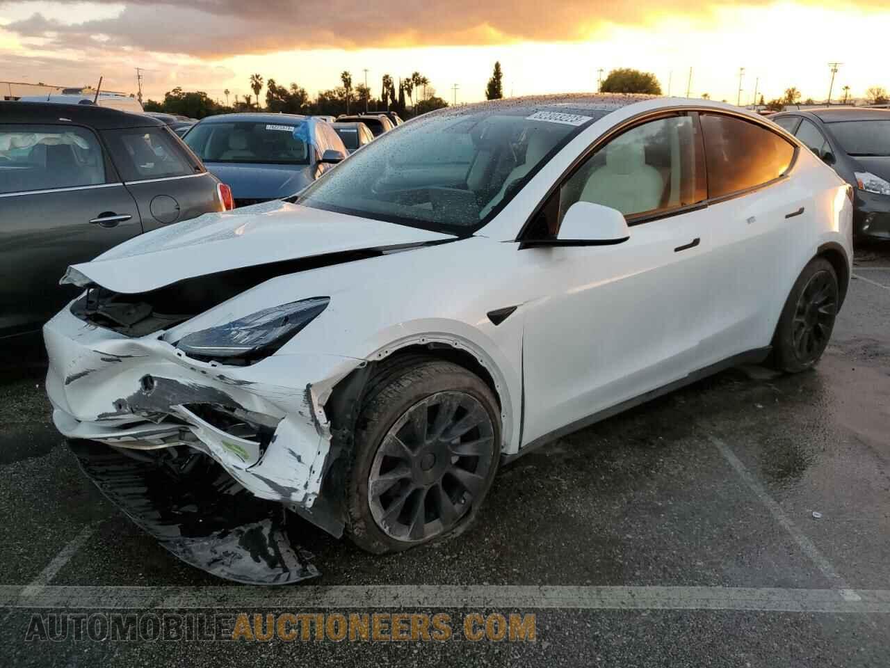 7SAYGDEE6NF324821 TESLA MODEL Y 2022