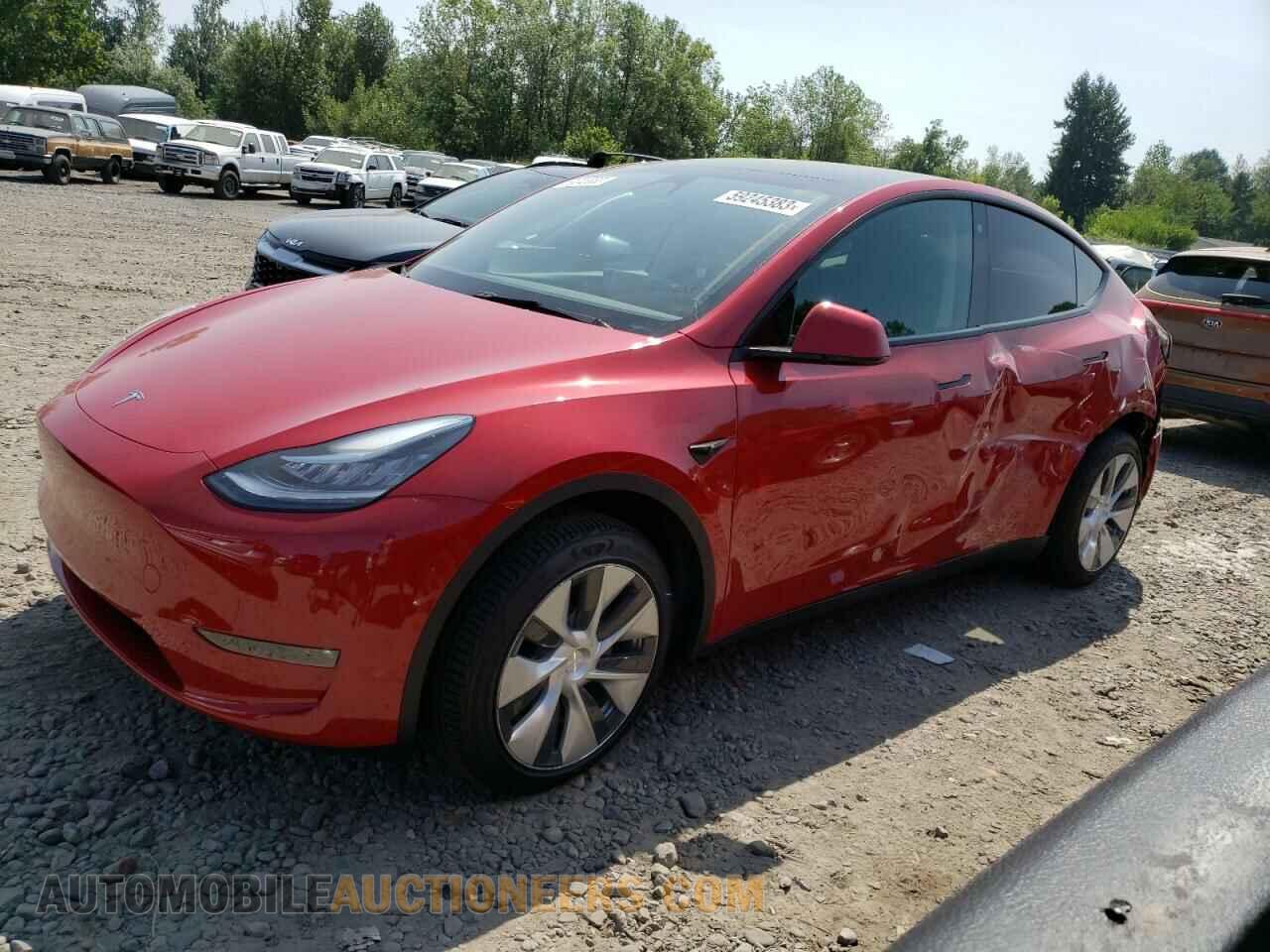 7SAYGDEE7NF321037 TESLA MODEL Y 2022