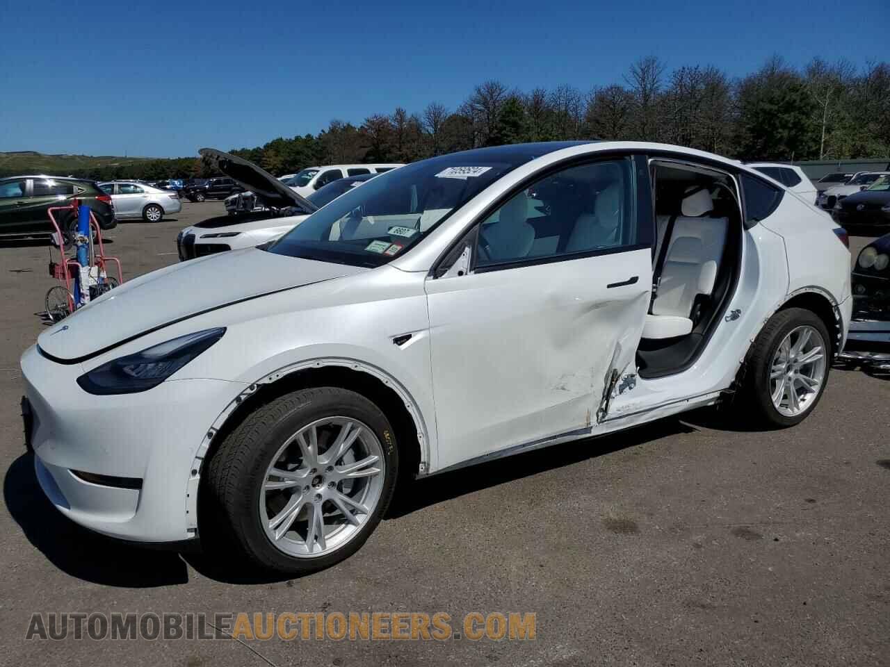 7SAYGDEE7NF325895 TESLA MODEL Y 2022