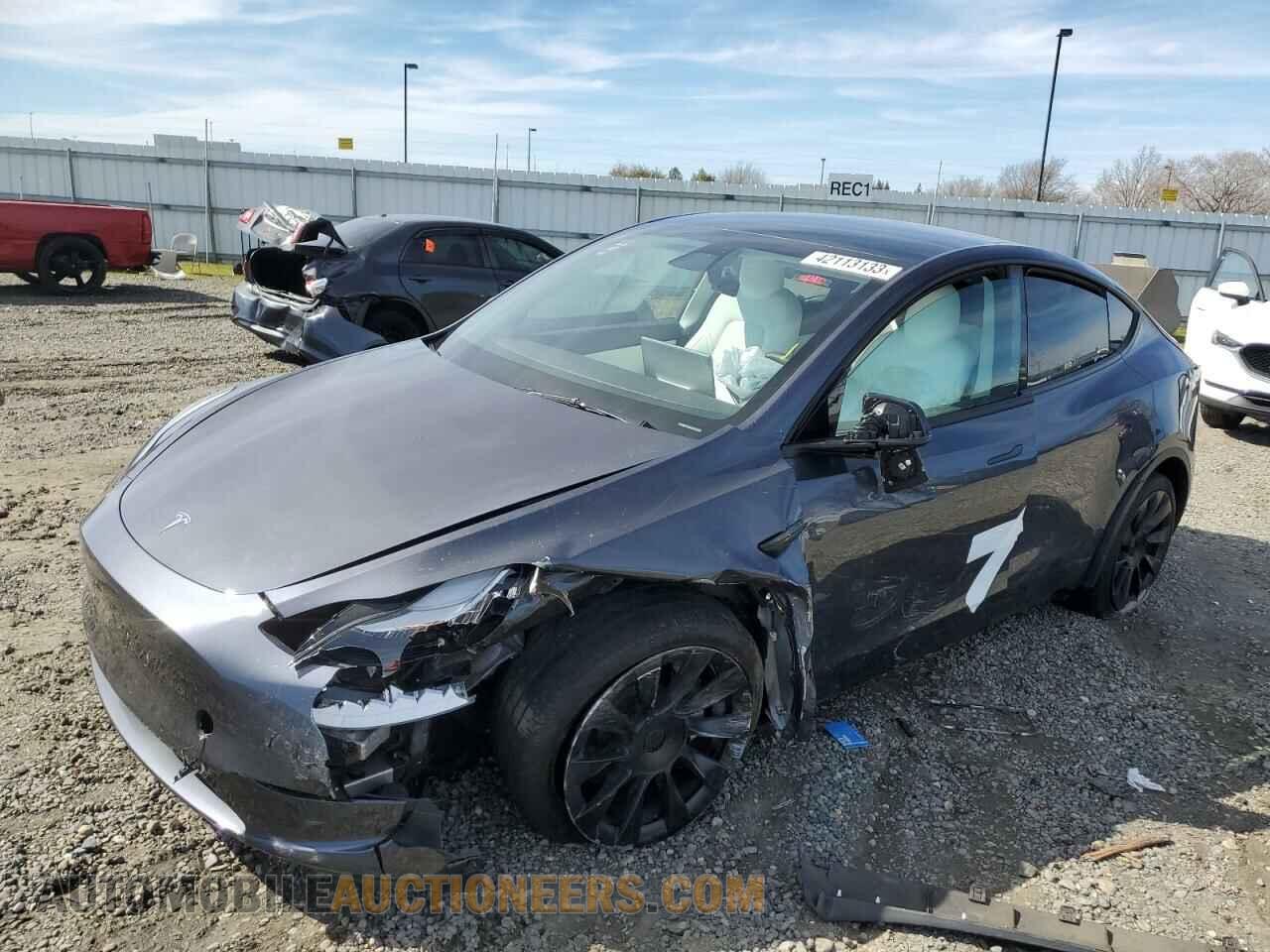 7SAYGDEE7NF355690 TESLA MODEL Y 2022