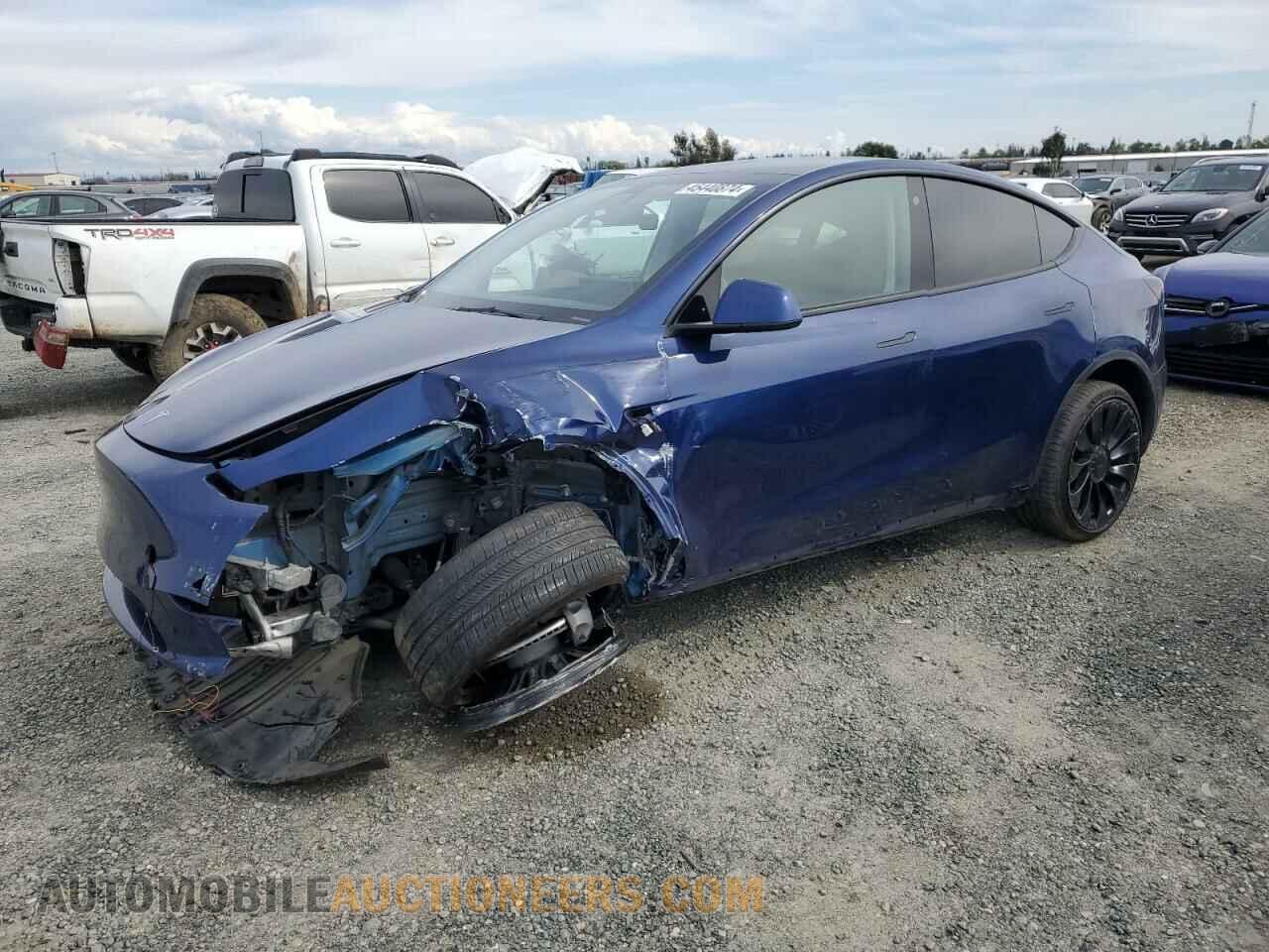 7SAYGDEE7NF457913 TESLA MODEL Y 2022