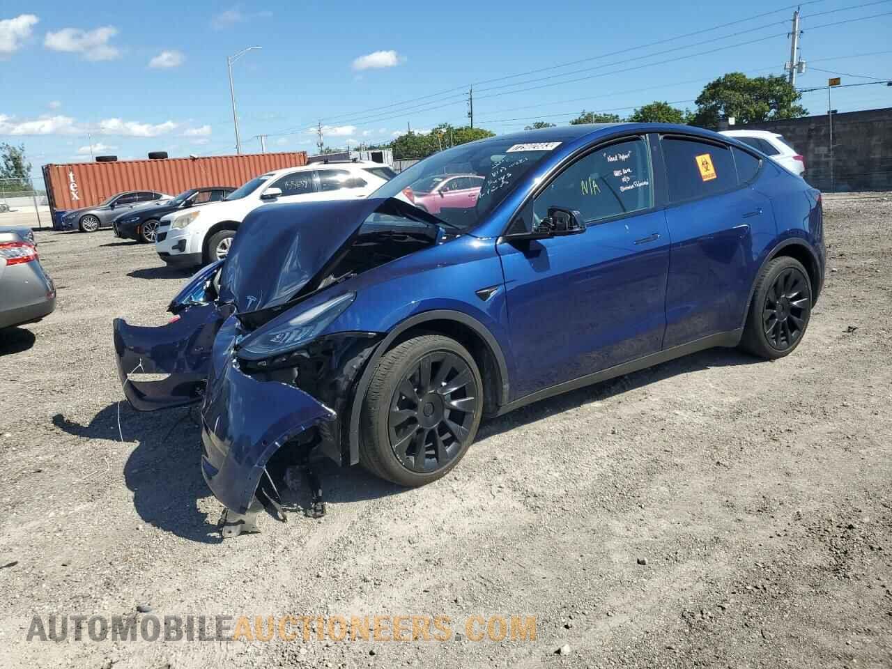 7SAYGDEE7NF480821 TESLA MODEL Y 2022